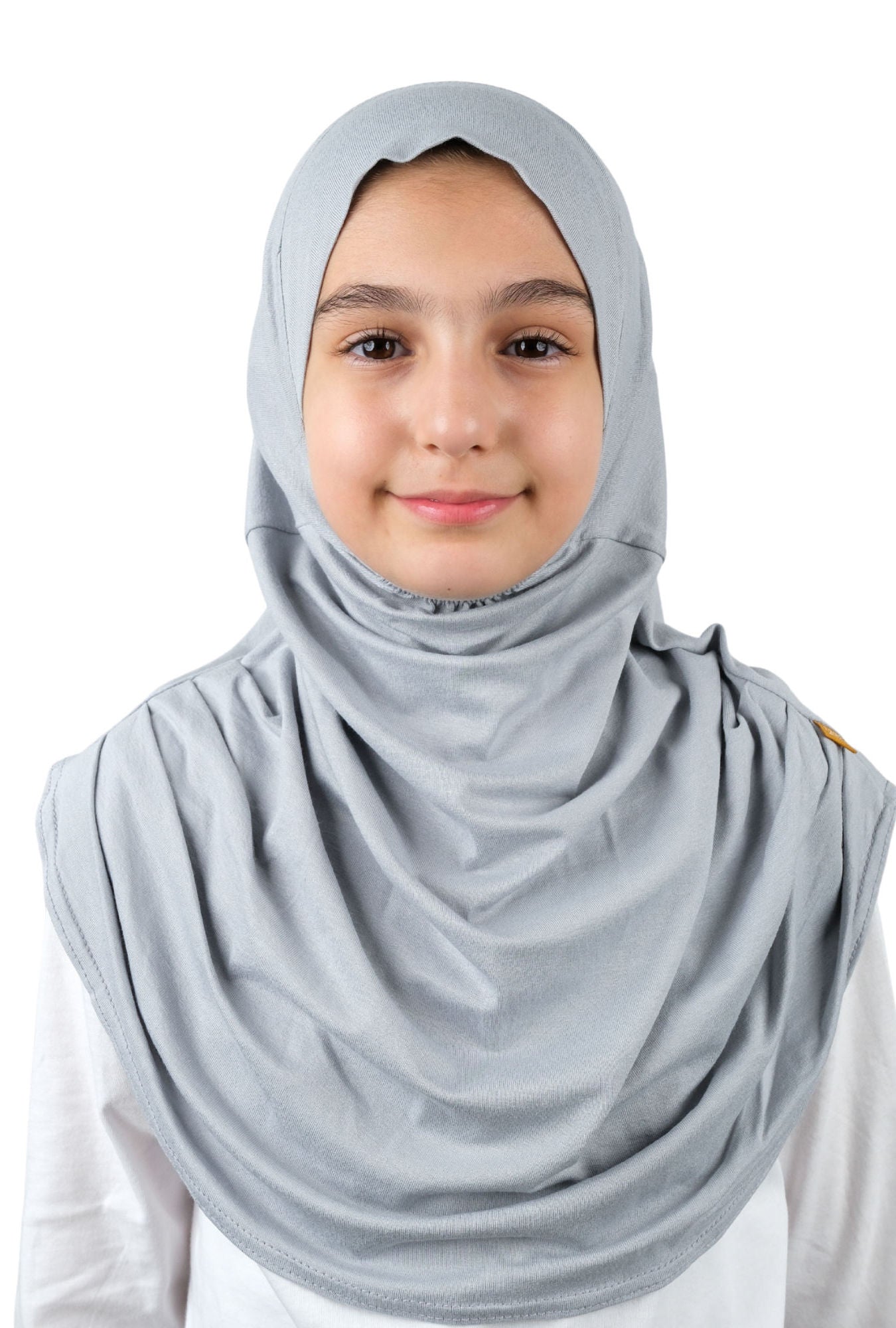 Practical Easy-To-Wear Scarf for Kids Black