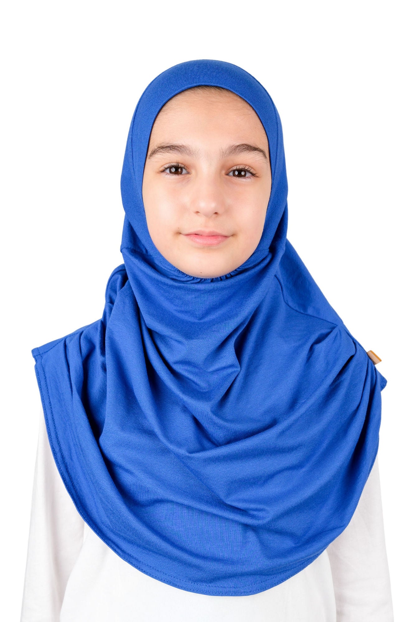 Practical Easy-To-Wear Scarf for Kids Black