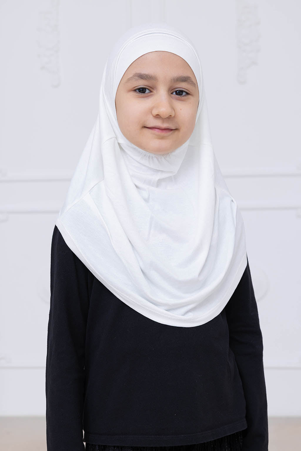 Ready to Wear Instant Hijab for Girls | Soft Viscose One-Piece Kids Headscarf for Daily Wear, Prayer & School