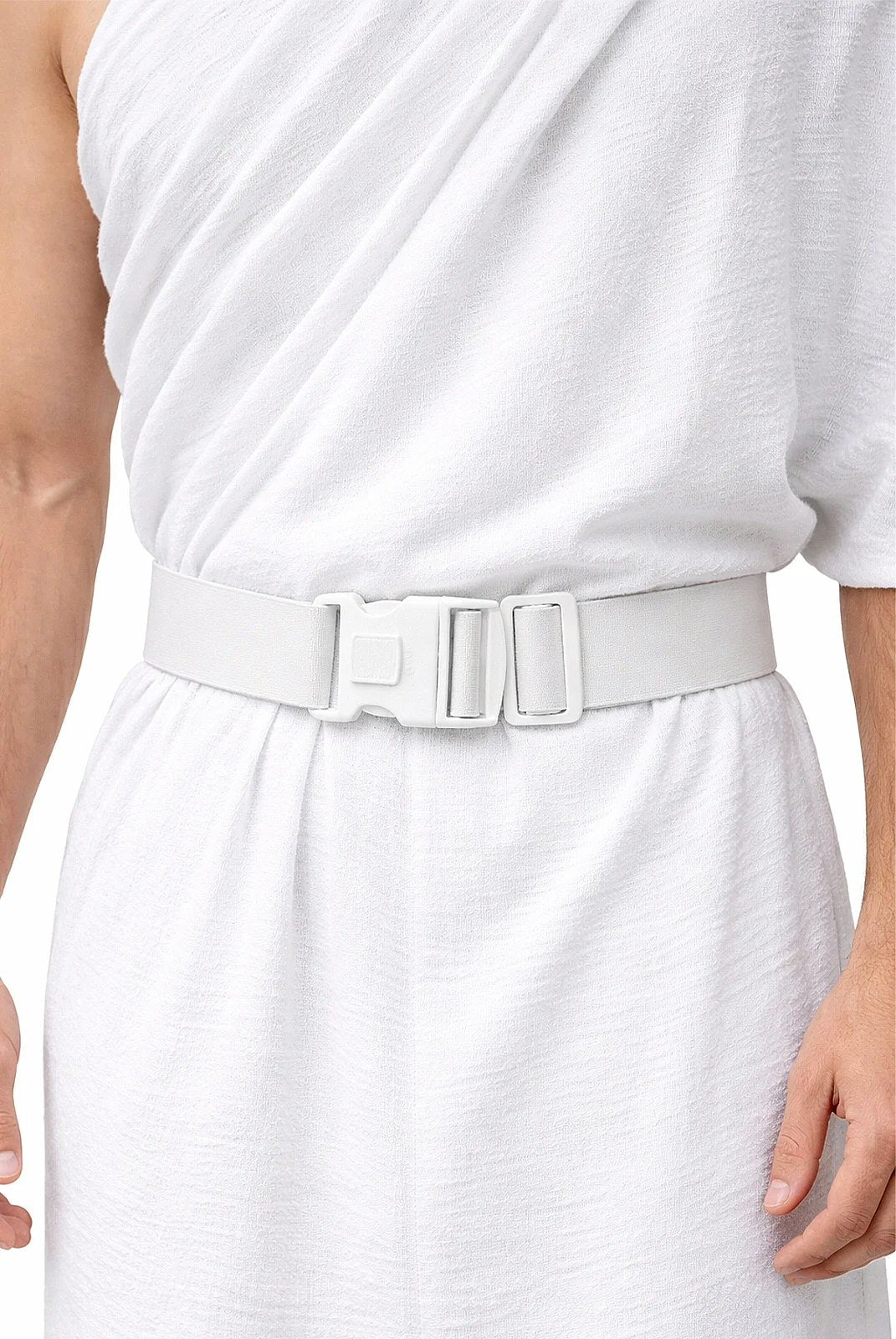 Durable Ihram Belt for Hajj & Umrah | Lightweight Pilgrim Waist Belt with Secure Lock Buckle | Adjustable Pilgrimage Essentials for Men