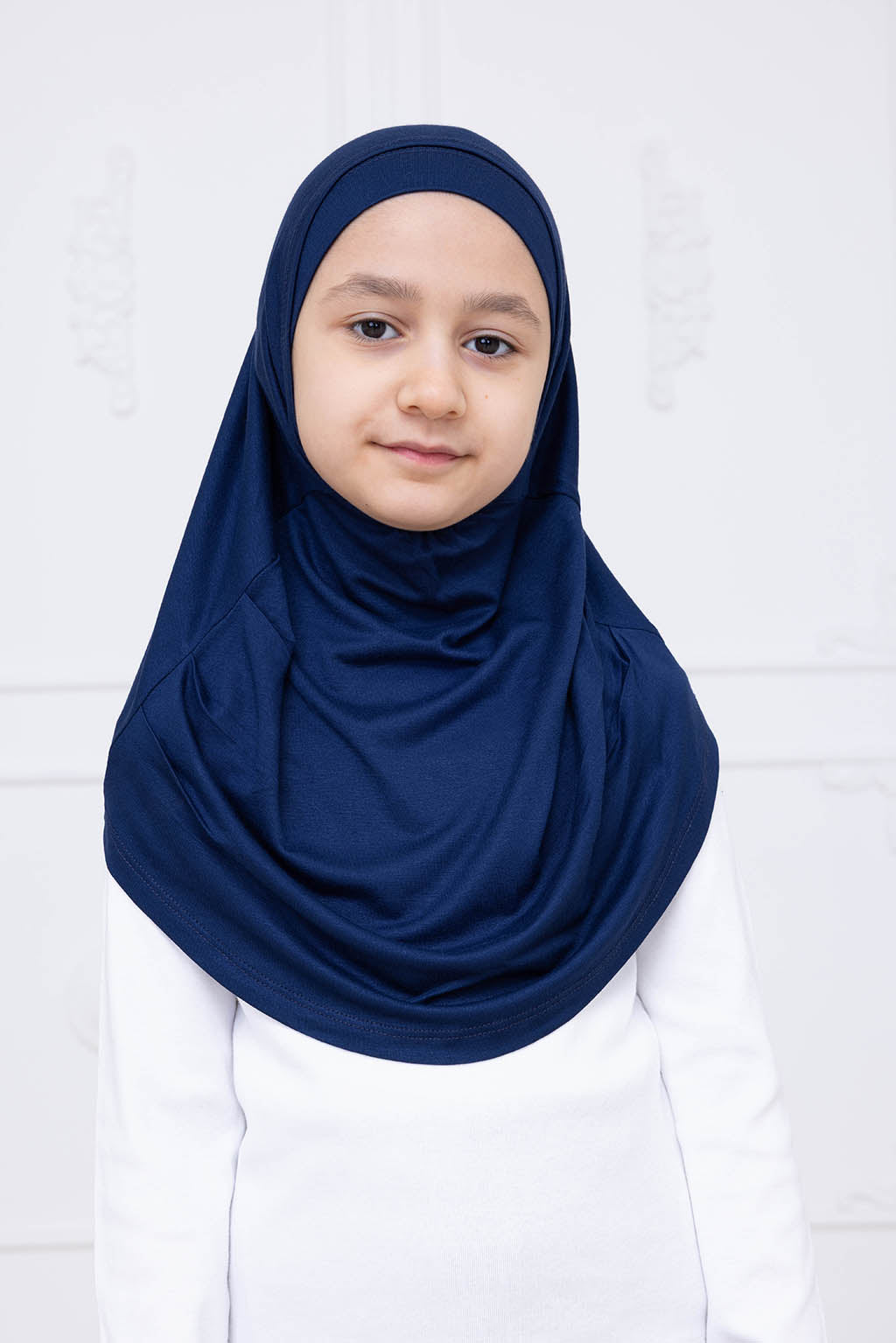 Ready to Wear Instant Hijab for Girls | Soft Viscose One-Piece Kids Headscarf for Daily Wear, Prayer & School
