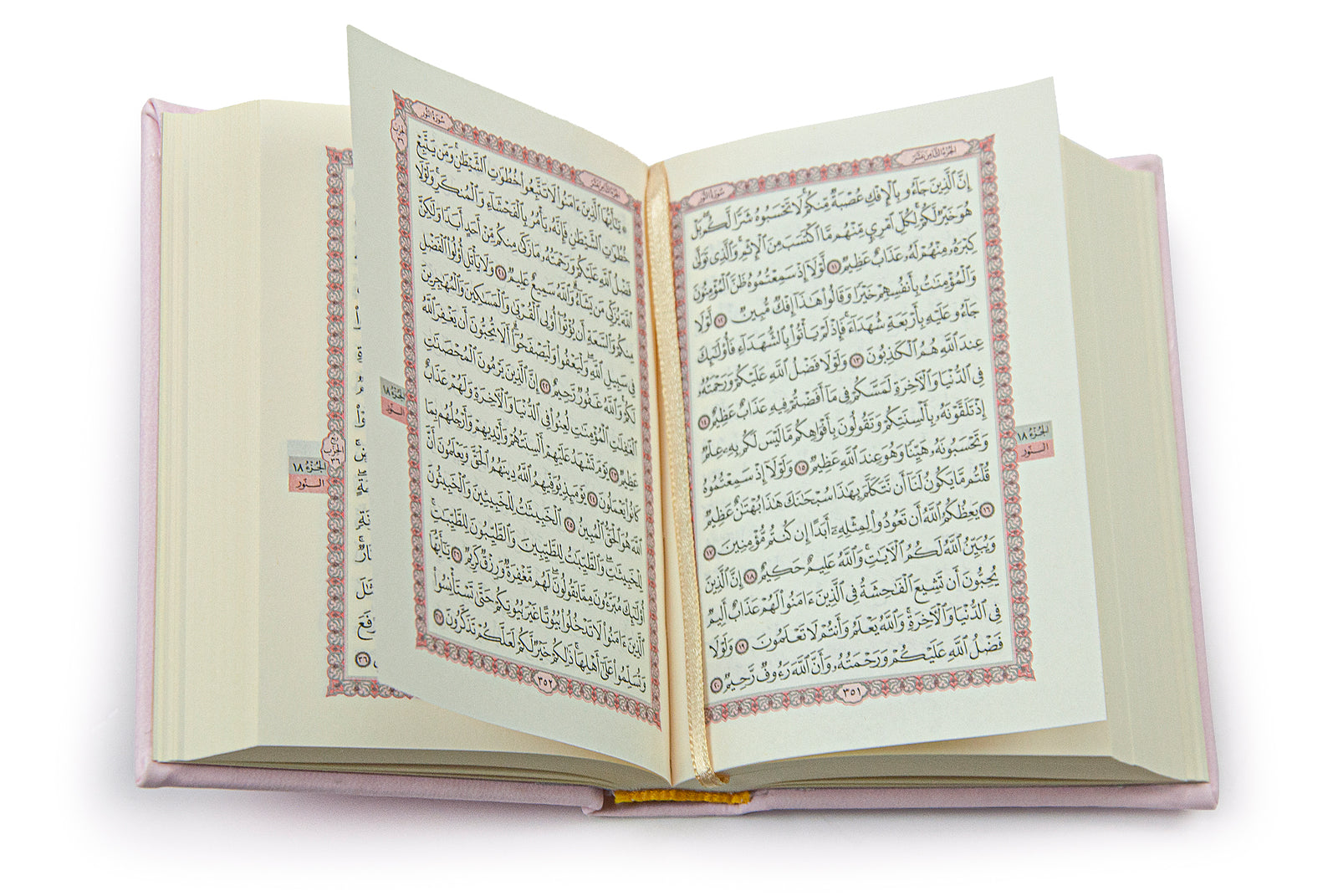 Madina Calligraphy Quran Set with Islamic Finger Counter, Prayer Rosary, 3 Pieces Gift for Ramadan and Eid Set - ihvan