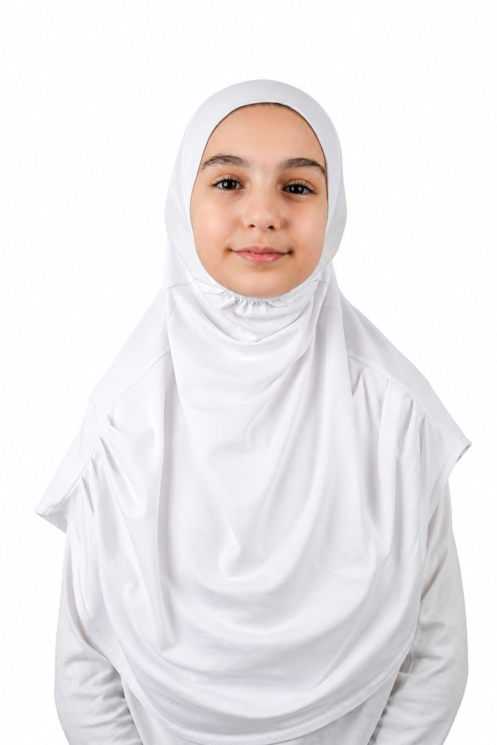 Easy to Wear Instant Hijab for Girls | Soft Viscose One-Piece Kids Headscarf for School, Prayer