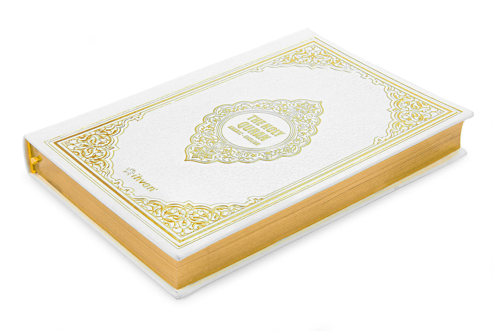 Holy Quran – Arabic & English Translation,Thermo Leather Hardcover, Easy-to-Read Script, QR Code Audio Support, Islamic Gift for Ramadan, Eid, Hajj & Umrah