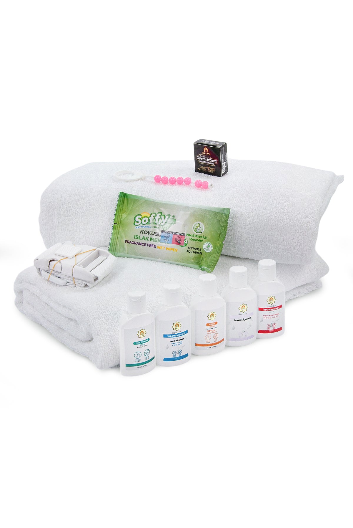 Bamboo Ihram VIP 11-Piece Hajj & Umrah Travel and Hygiene Set