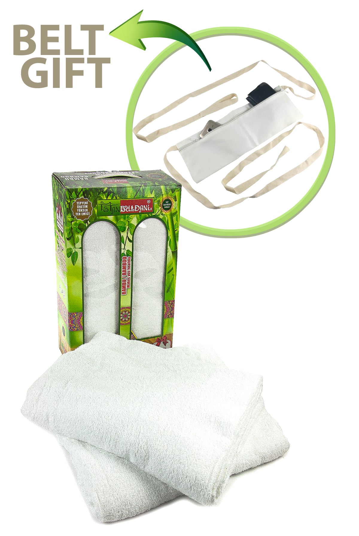 Bamboo Umrah Ihram for Men, Islamic Men Clothing - ihvan
