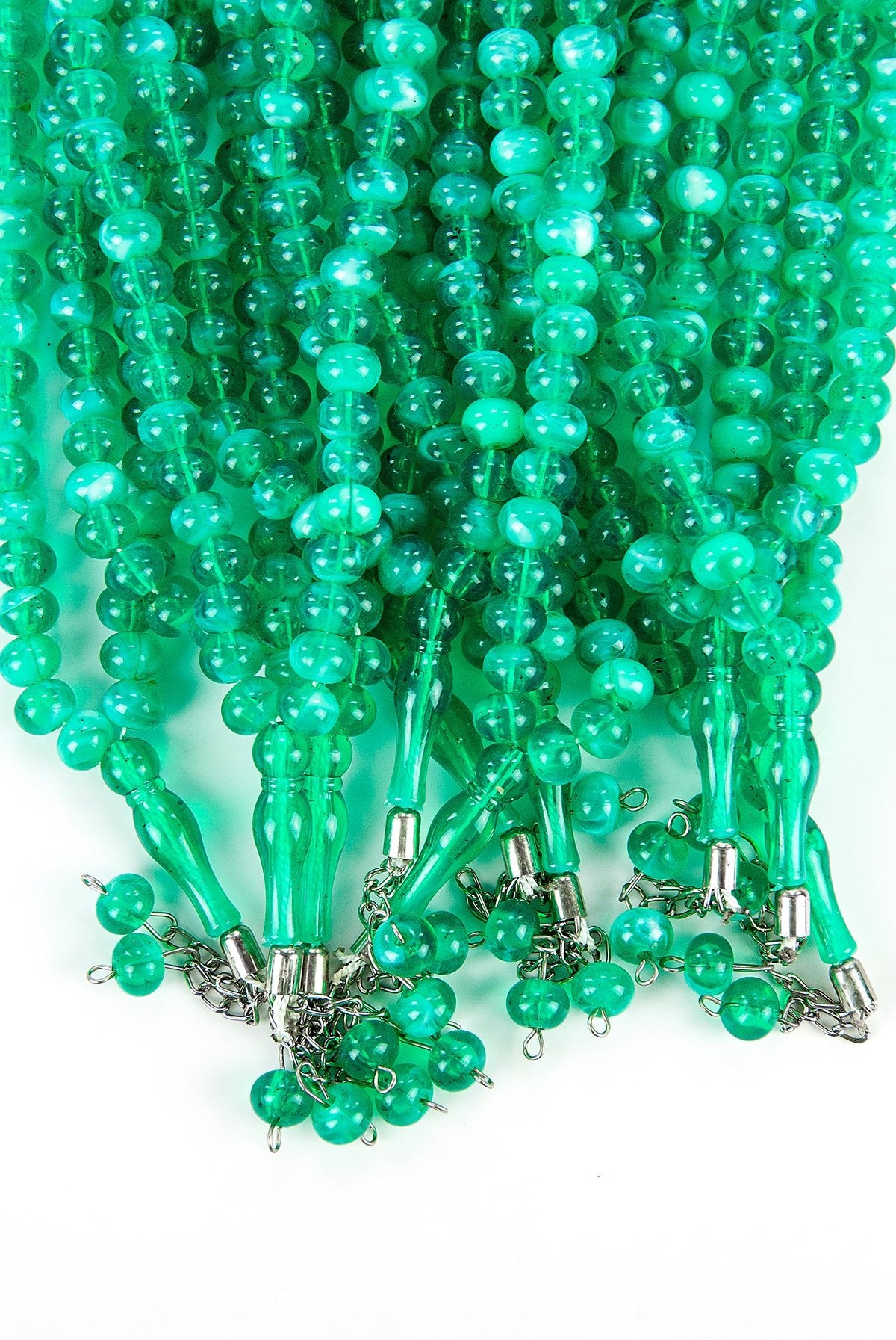 10-Piece Muslim Prayer Beads Set | 99-Bead Tasbih, Rosary & Misbaha with Traditional Design - Ihvan