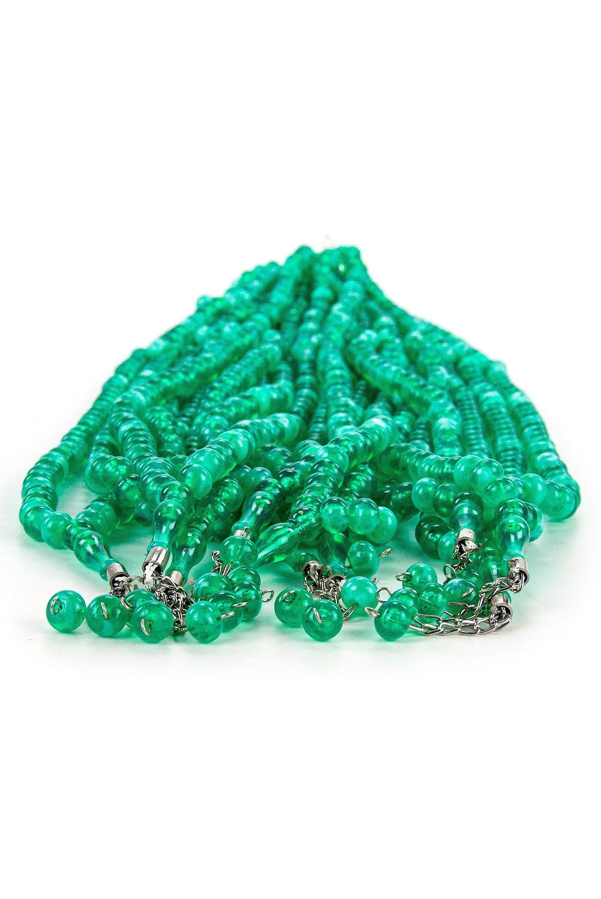 10-Piece Muslim Prayer Beads Set | 99-Bead Tasbih, Rosary & Misbaha with Traditional Design - Ihvan