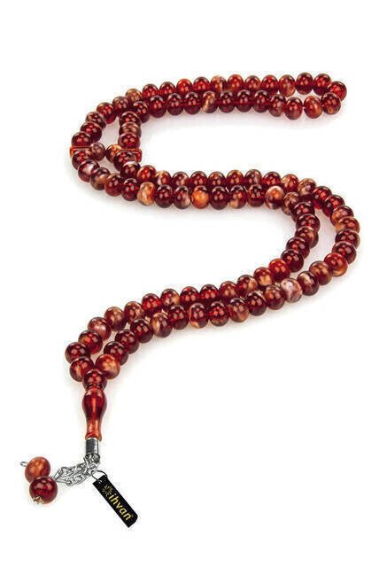 10-Piece Muslim Prayer Beads Set | 99-Bead Tasbih, Rosary & Misbaha with Traditional Design - Ihvan
