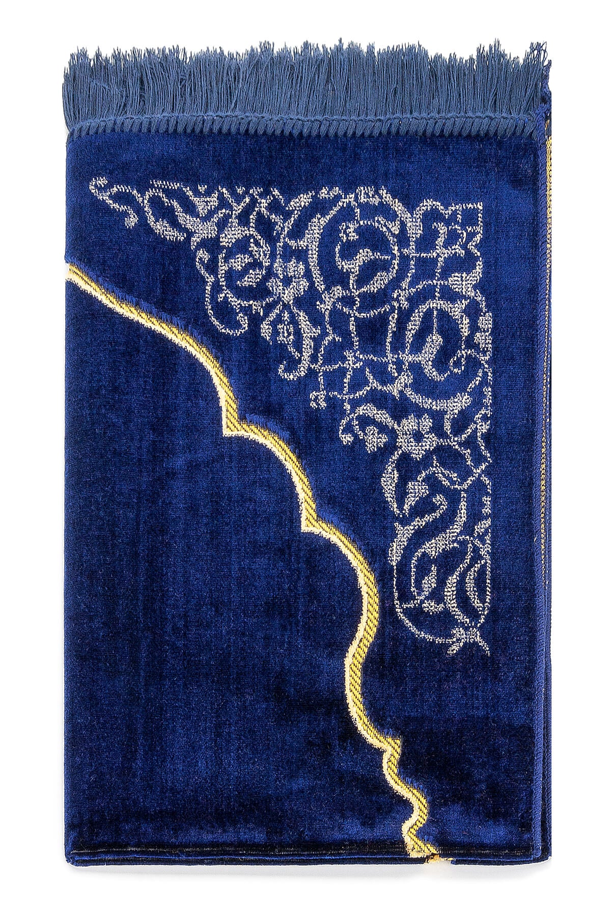 Classic Velvet Muslim Prayer Rug (Sajadah | Janamaz | Salah Mat) - Ihvan