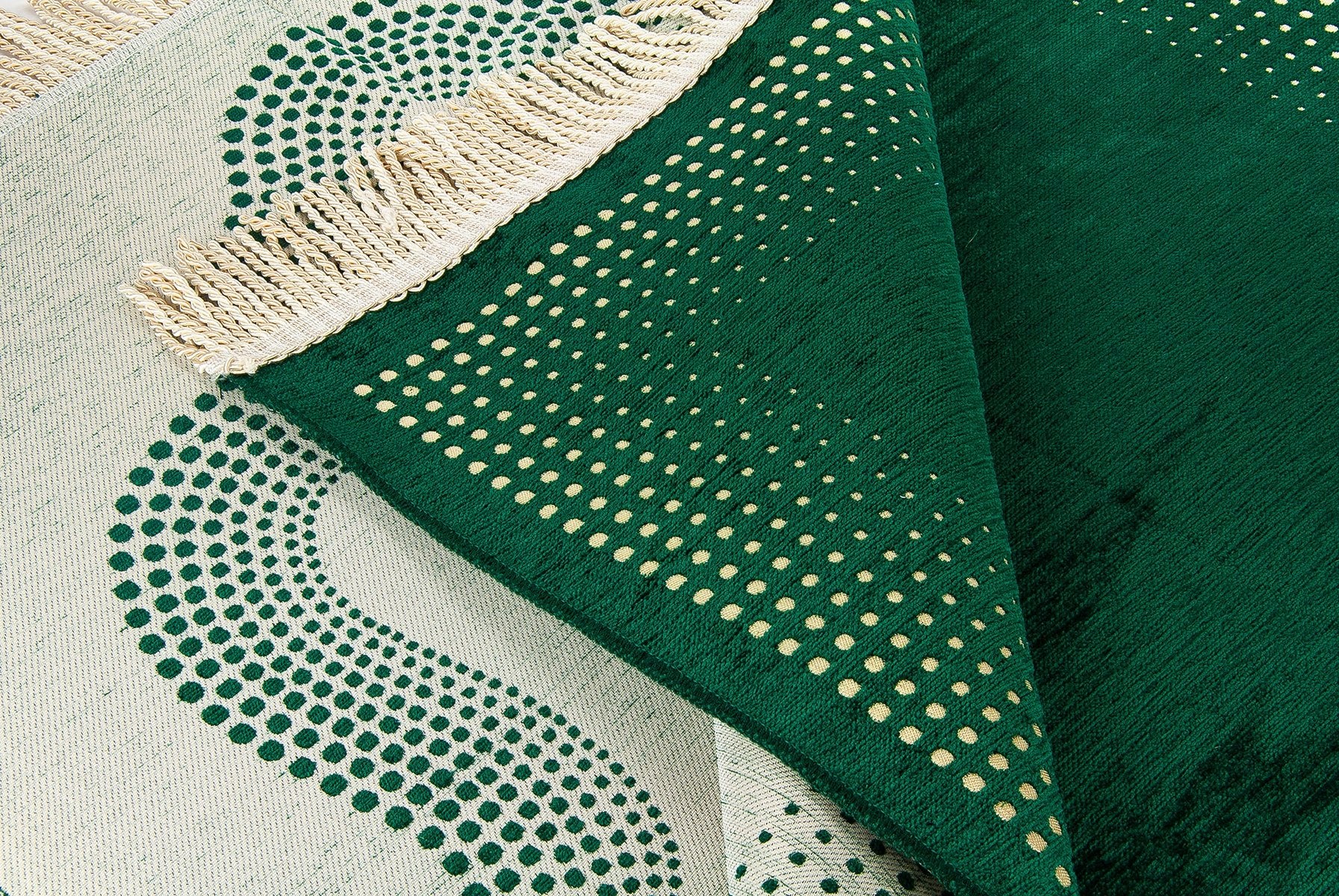 Exquisite Taffeta Muslim Prayer Rug (Sajadah | Janamaz | Salah Mat) - Ihvan