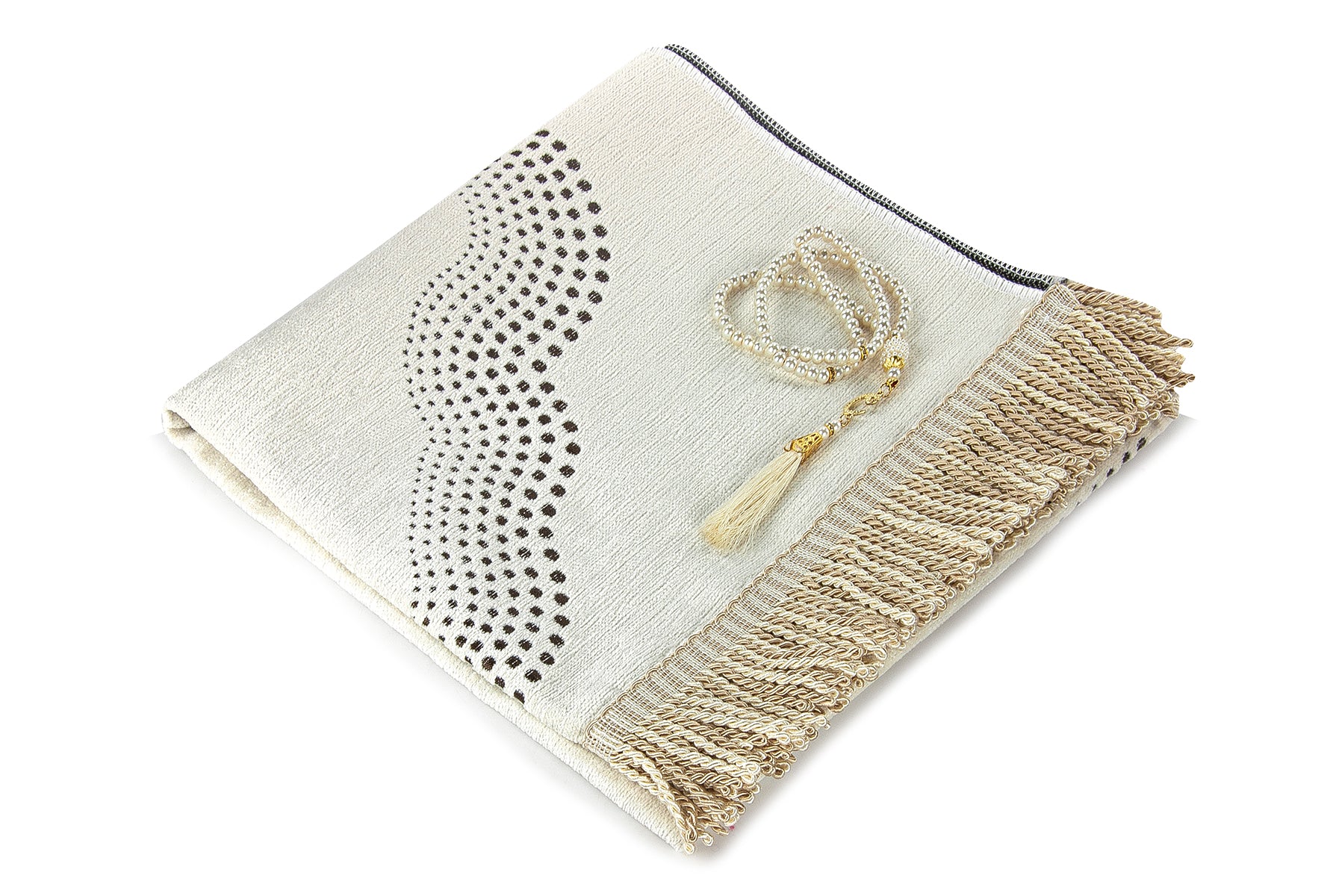 Exquisite Taffeta Muslim Prayer Rug (Sajadah | Janamaz | Salah Mat) - Ihvan