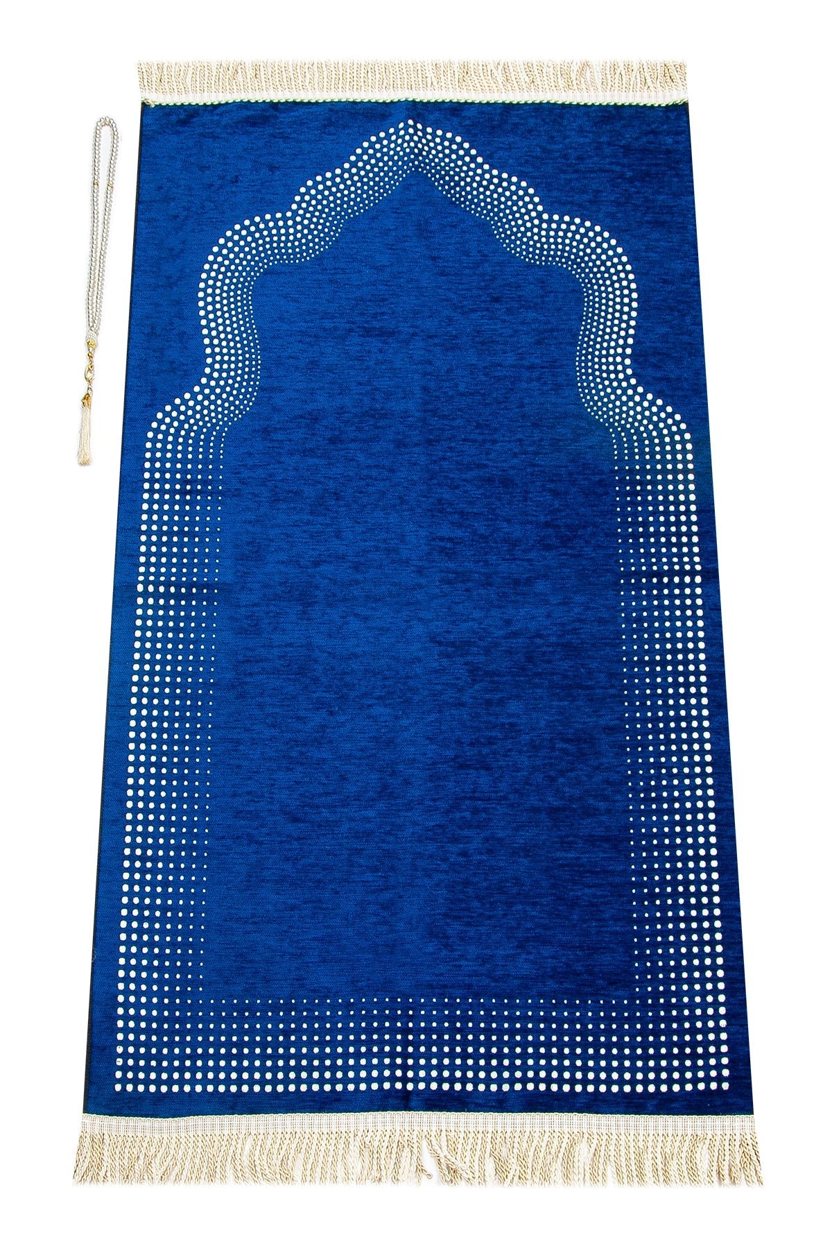 Exquisite Taffeta Muslim Prayer Rug (Sajadah | Janamaz | Salah Mat) - Ihvan