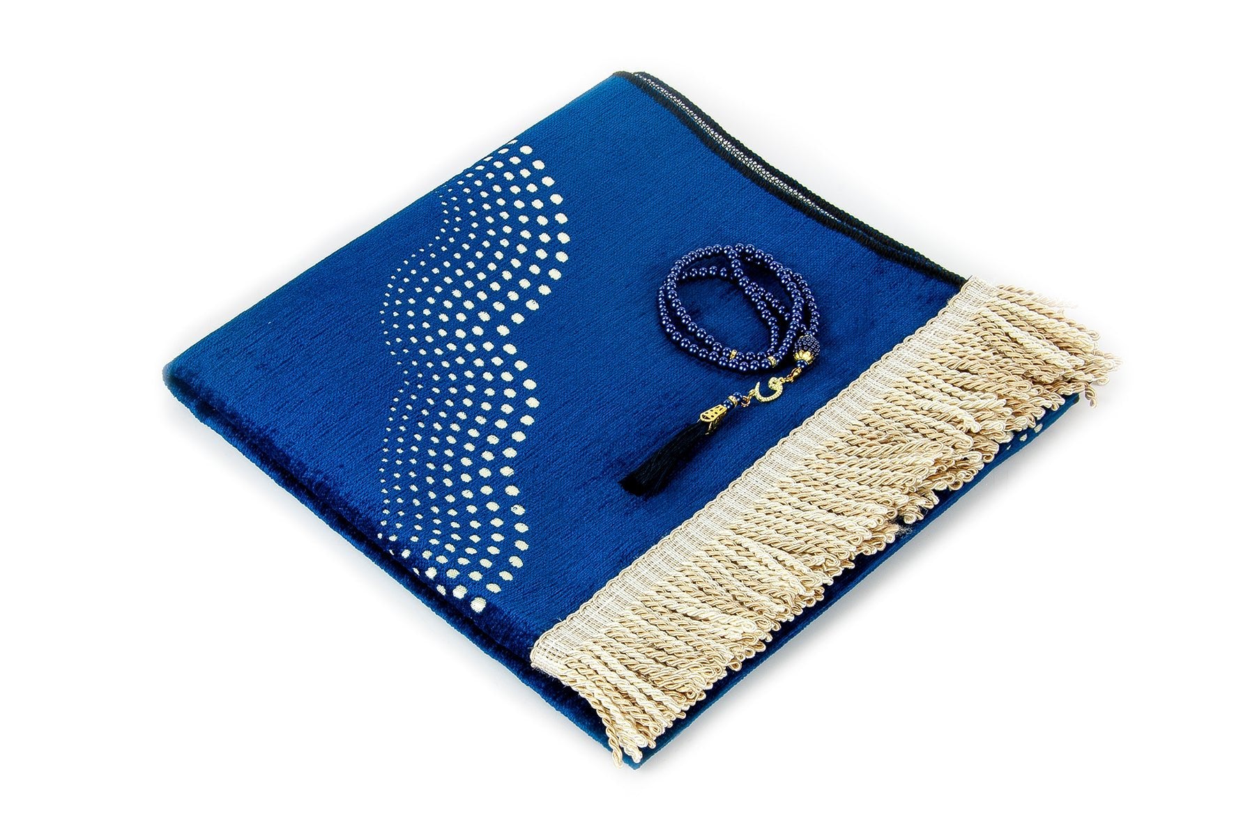 Exquisite Taffeta Muslim Prayer Rug (Sajadah | Janamaz | Salah Mat) - Ihvan