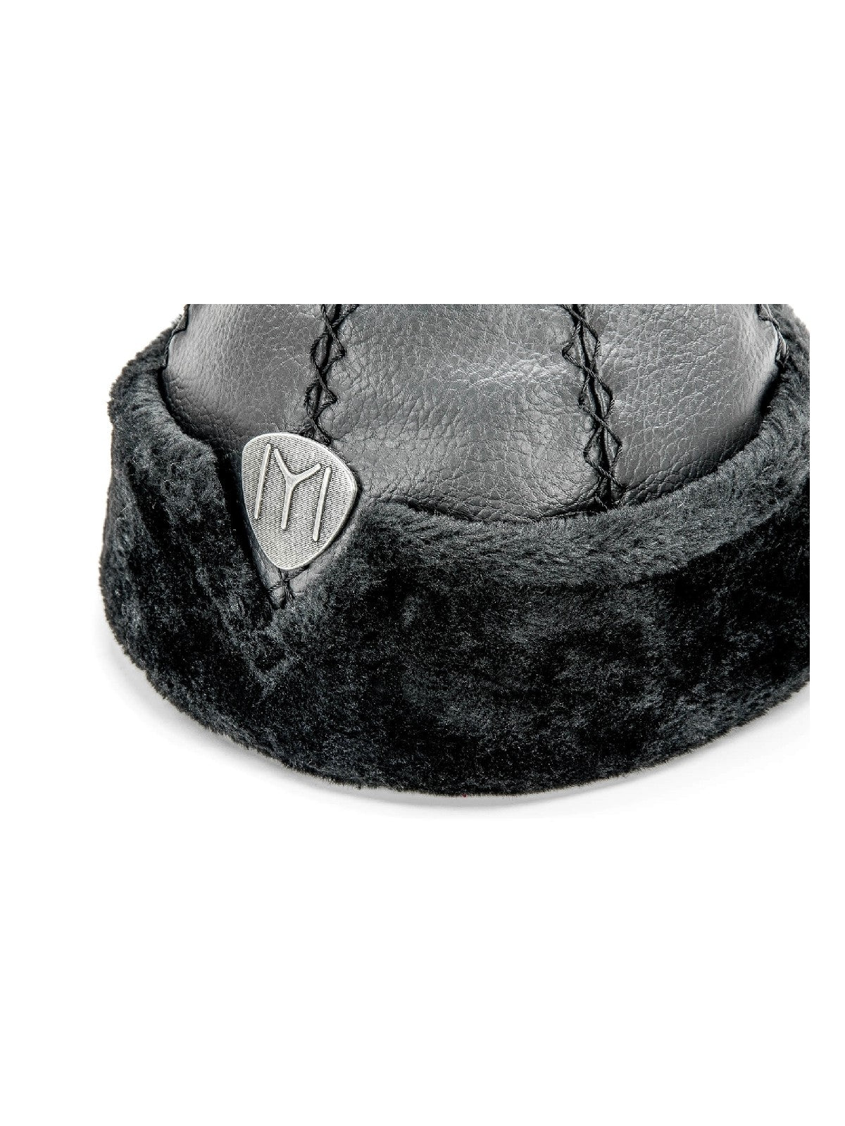 Turkish Ertugrul Ottoman Leather Fur Winter Bork Hat for Boys and Kids, 4 - 7 Years - ihvan