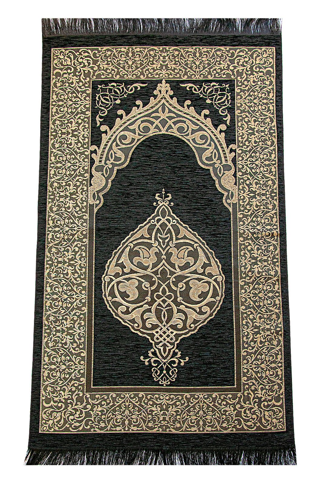 French Quran Gift Set with Prayer Rug, Rosary & Scent | Elegant Islamic Gift Box - Ihvan