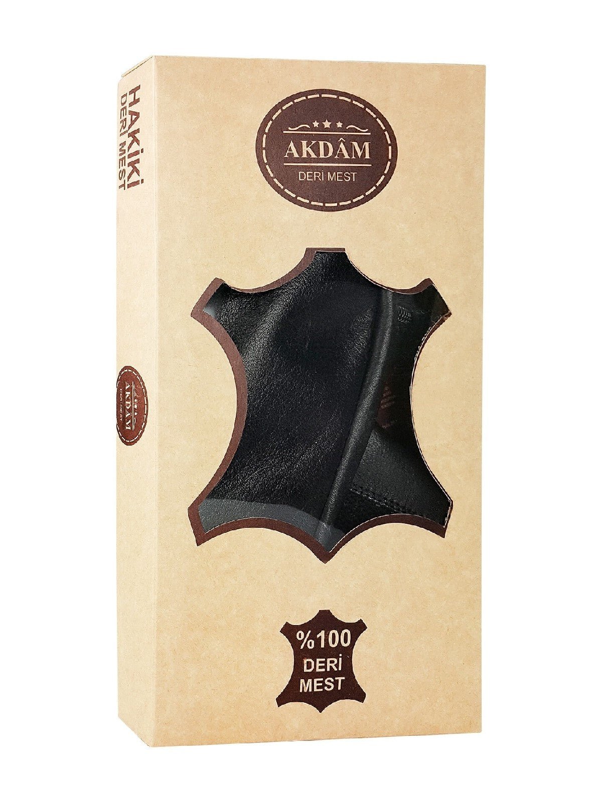 Black Leather Handmade Prayer Socks | Thermal Khuffain for Masah, Ablution & Mosque Use - Ihvan