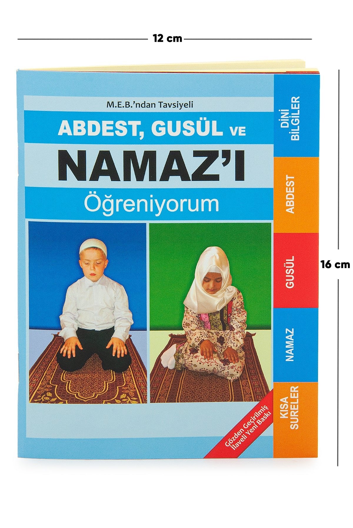 Quran Learning Set for Boys | Elif-Ba Book | Prayer Rug | Tasbih | Islamic Guide Book | Bag - Ihvan