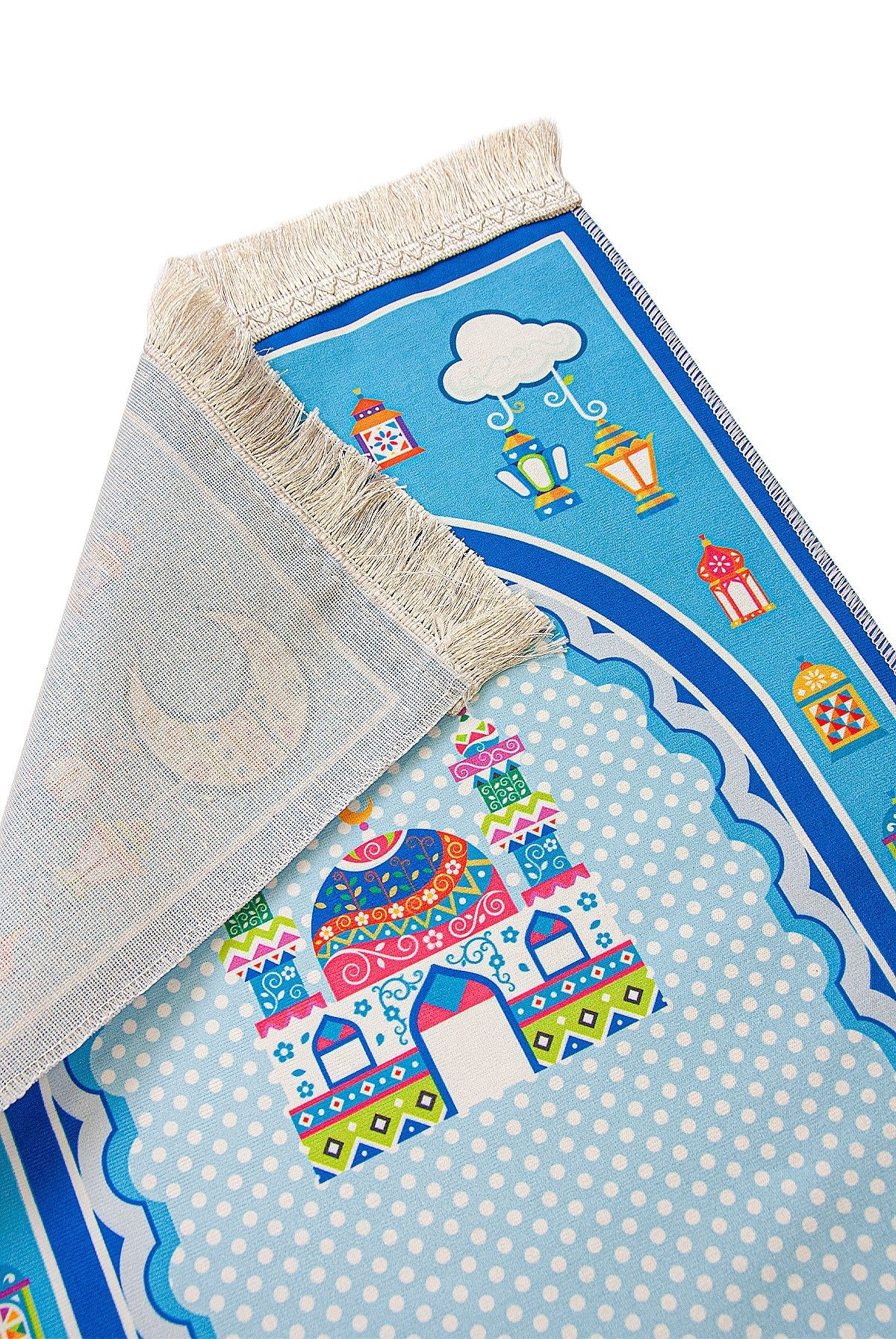 Quran Learning Set for Boys | Elif-Ba Book | Prayer Rug | Tasbih | Islamic Guide Book | Bag - Ihvan