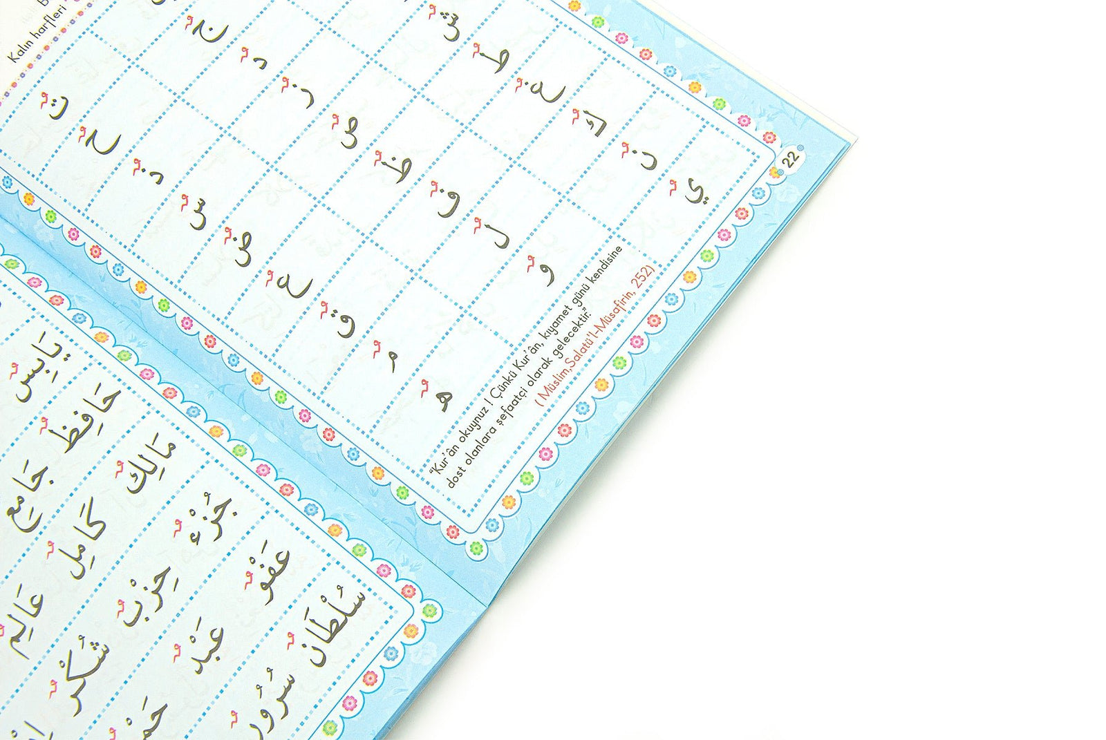 Quran Learning Set for Boys | Elif-Ba Book | Prayer Rug | Tasbih | Islamic Guide Book | Bag - Ihvan