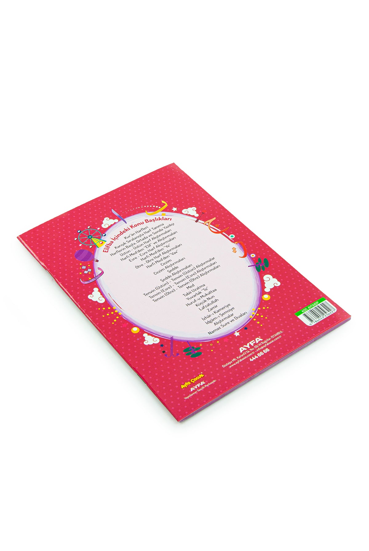 Quran Learning Set for Girls | Elif-Ba Book | Prayer Rug | Tasbih | Islamic Guide Book | Bag - Ihvan