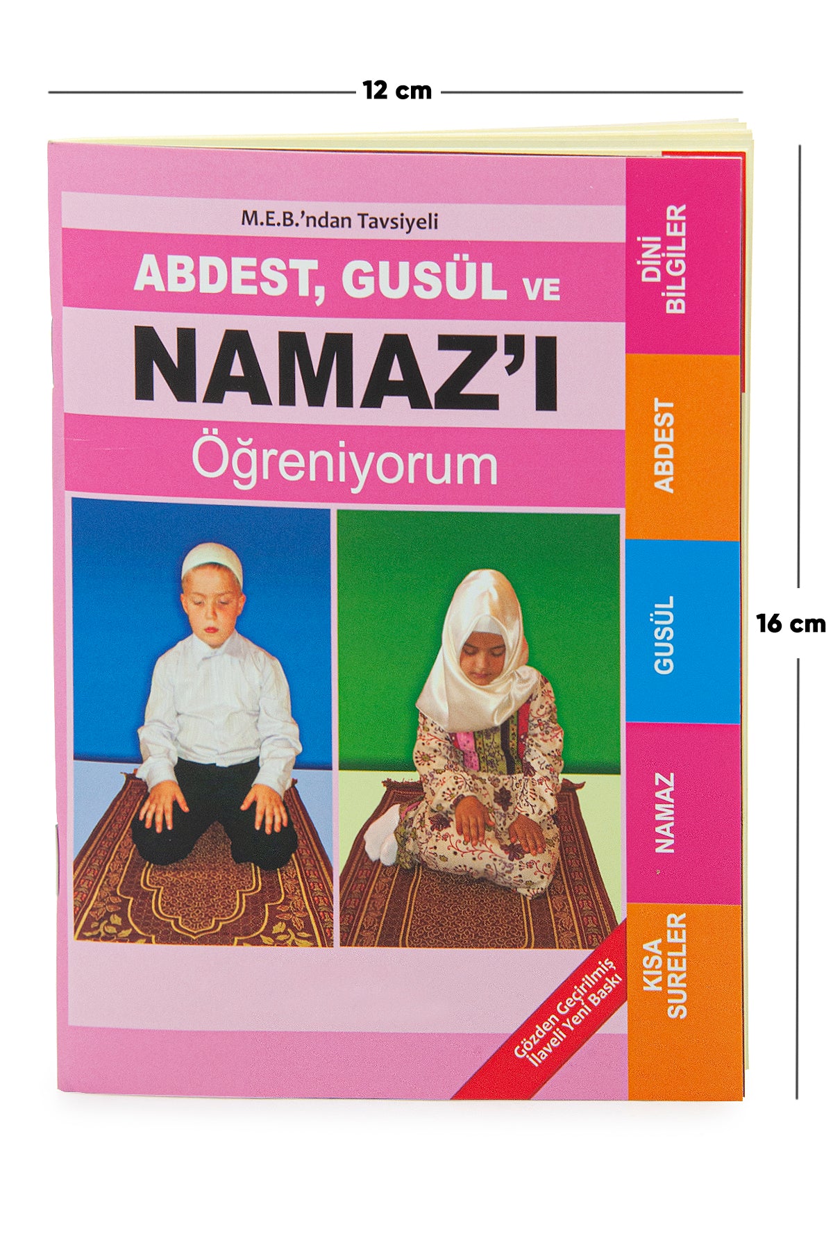 Quran Learning Set for Girls | Elif-Ba Book | Prayer Rug | Tasbih | Islamic Guide Book | Bag - Ihvan