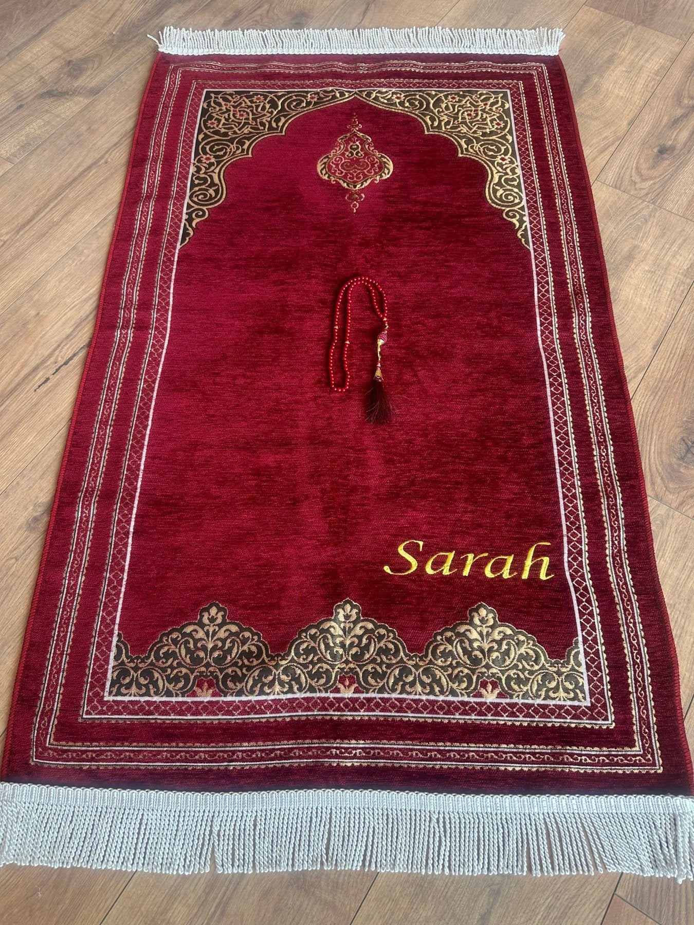 Luxury Muslim Prayer Rug (Sajadah | Janamaz | Salah Mat) - ihvan