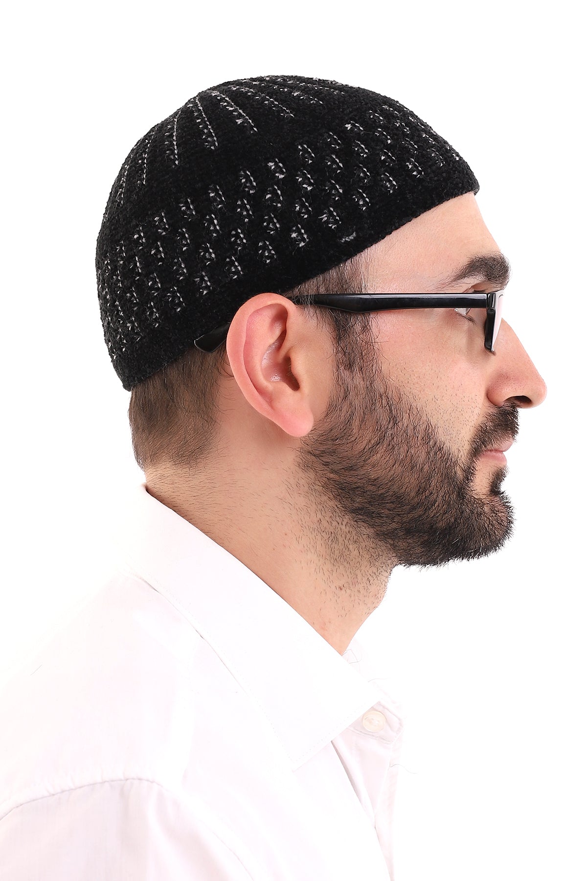 Muslim Winter Velvet Skullcap for Men, Islamic Gifts, Standart Size - ihvan