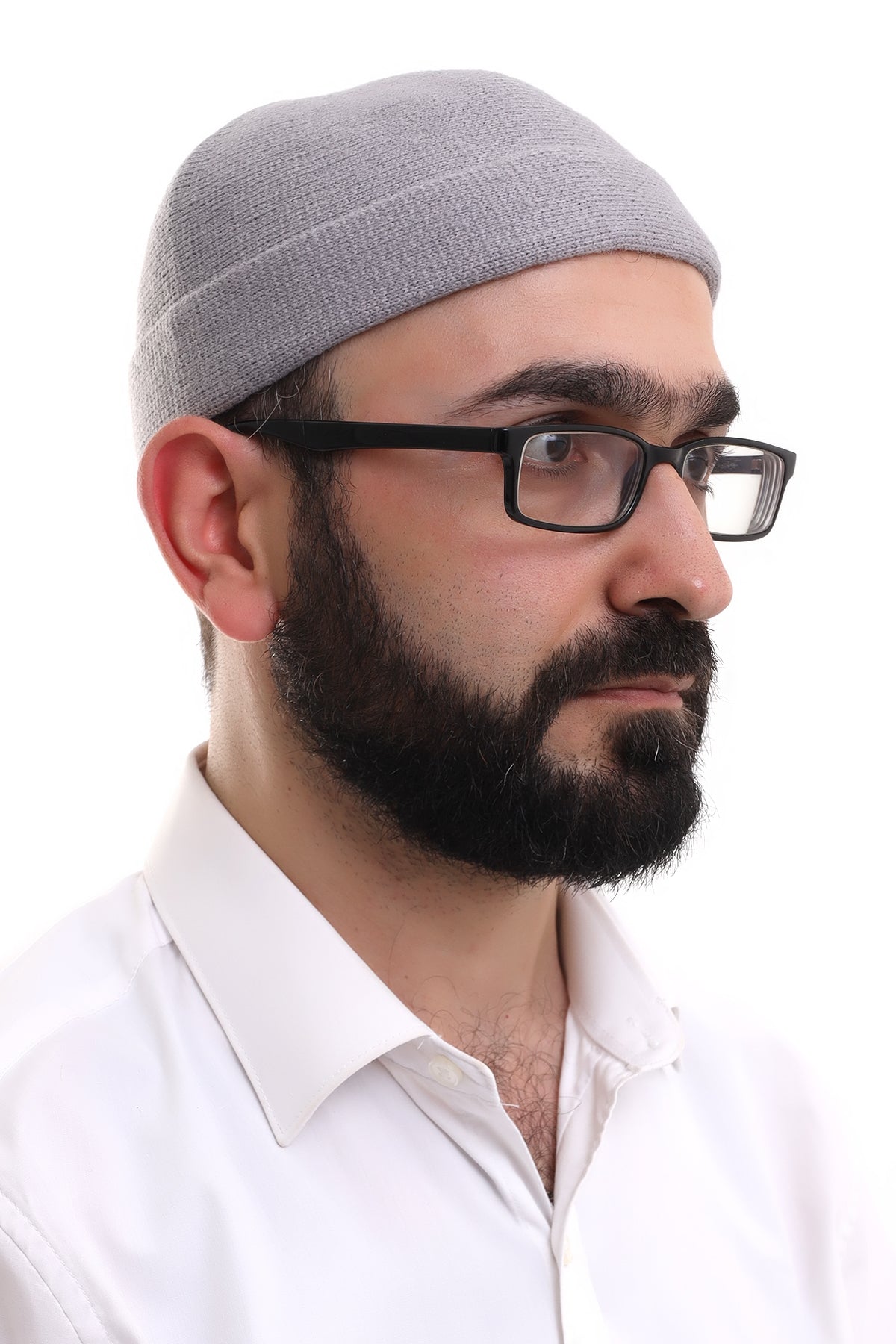 Muslim Men’s Knit Kufi Hat | Prayer Cap | Soft & Breathable Islamic Skullcap - Ihvan
