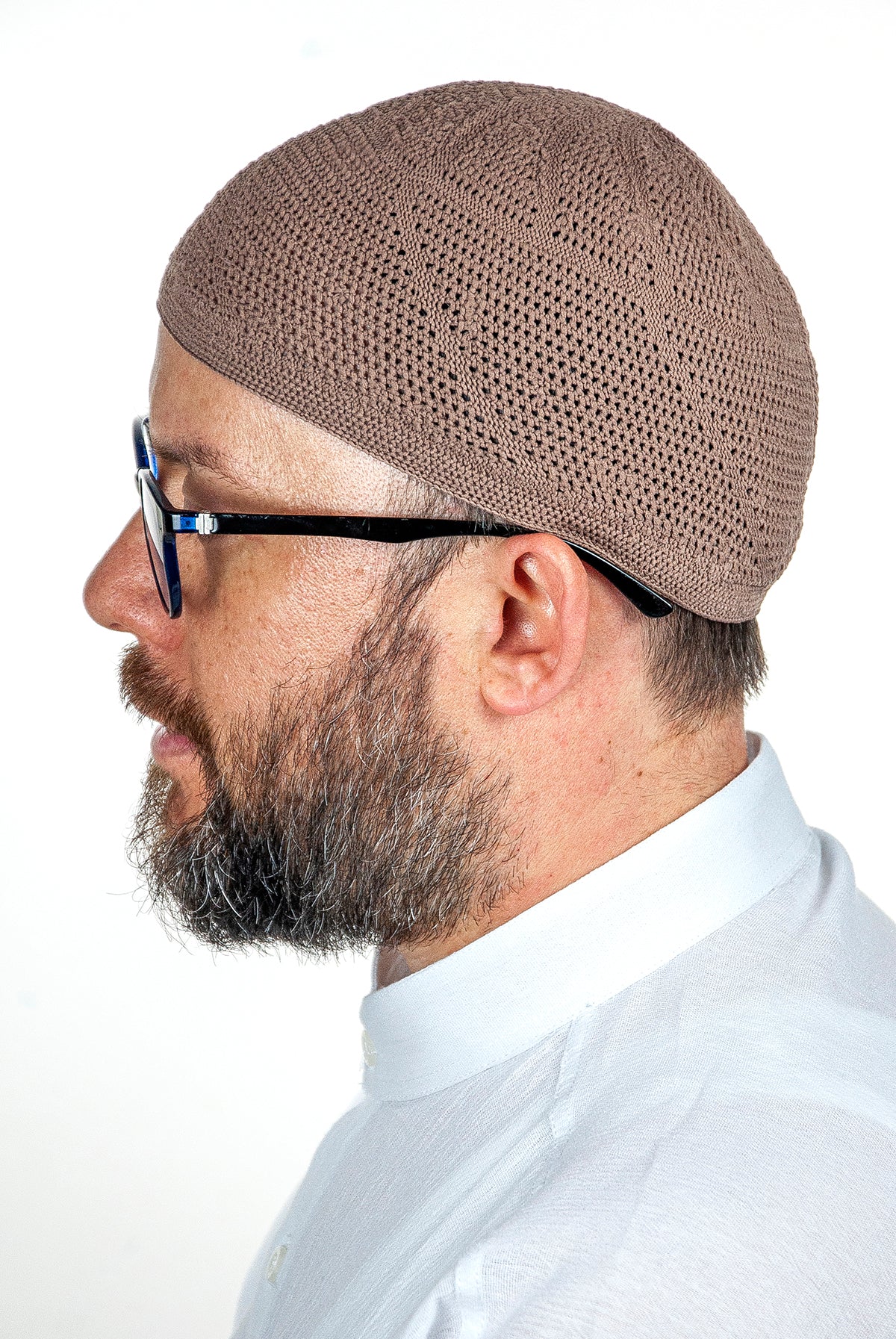 Muslim Knitting Skullcap for Men, Islamic Hat, Standart Size - ihvan