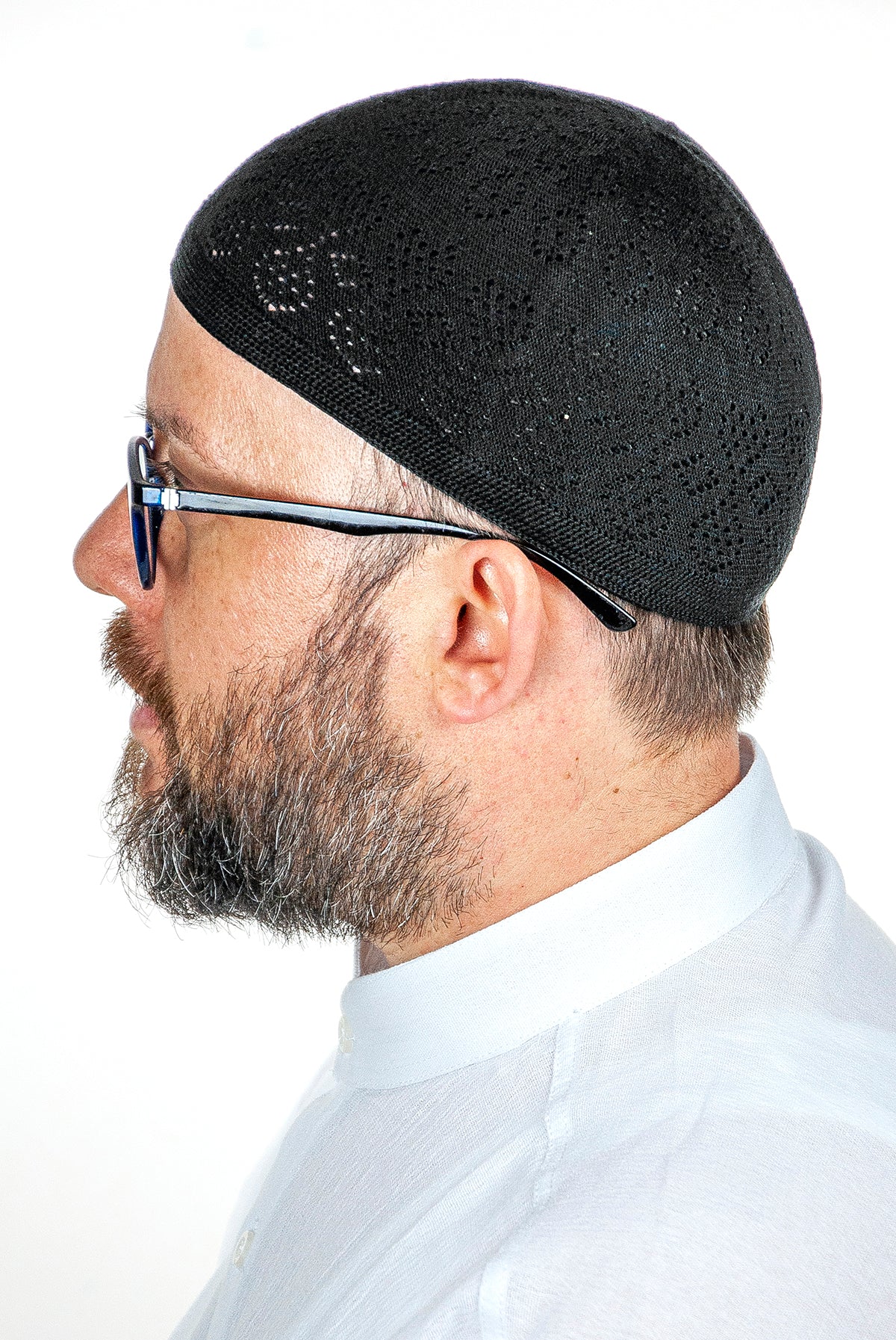 Muslim Knitting Skullcap for Men, Islamic Hat, Standart Size - ihvan
