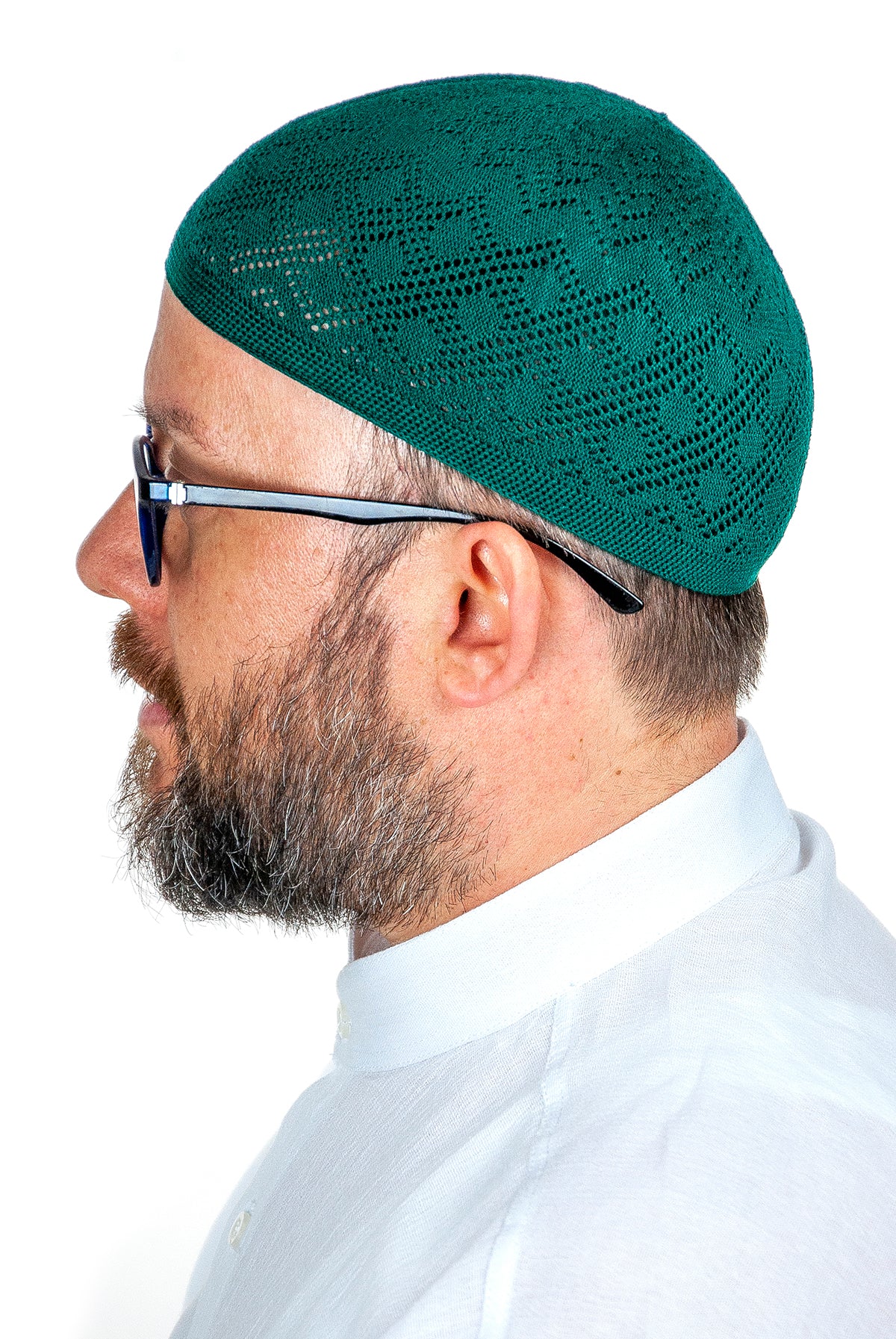 Muslim Knitting Skullcap for Men, Islamic Hat, Standart Size - ihvan