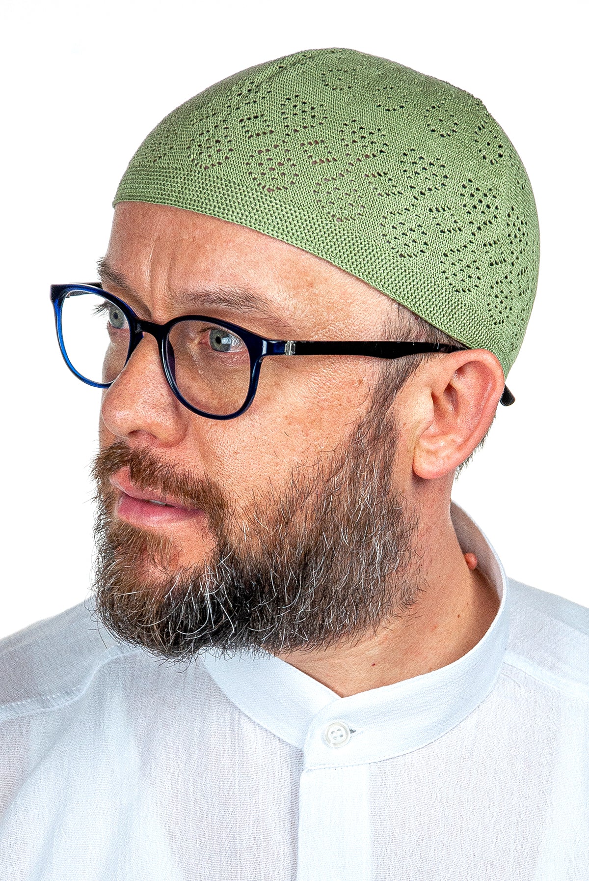 Muslim Knitting Skullcap for Men, Islamic Hat, Standart Size - ihvan