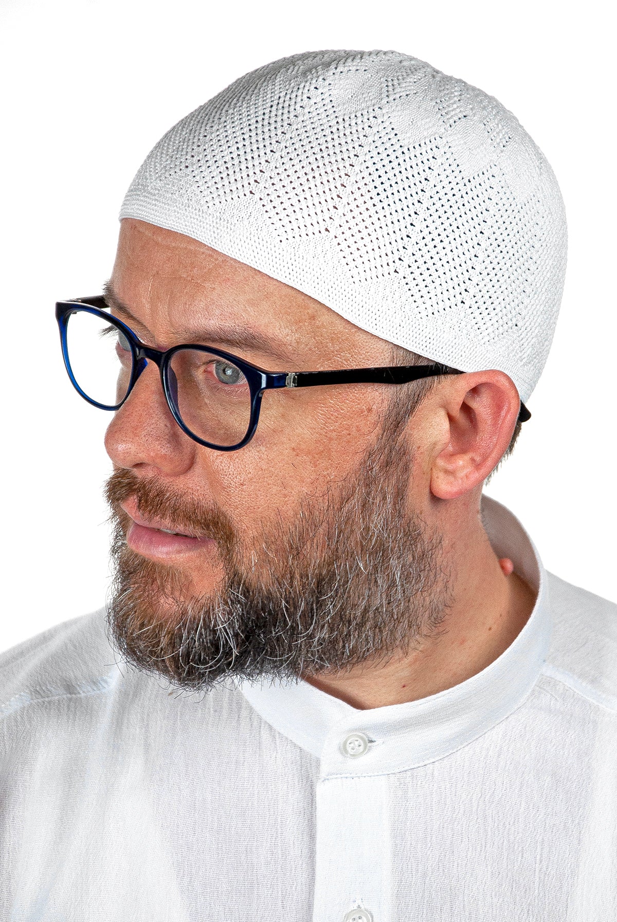 Muslim Knitting Skullcap for Men, Islamic Hat, Standart Size - ihvan