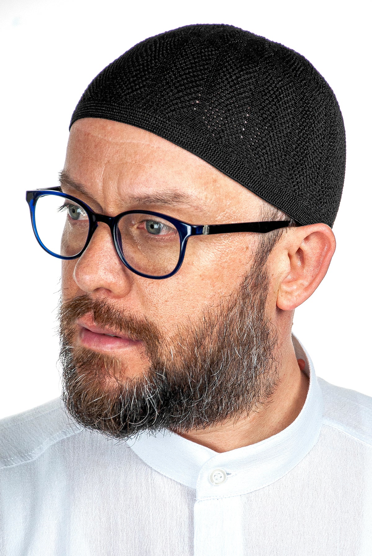 Muslim Knitting Skullcap for Men, Islamic Hat, Standart Size - ihvan
