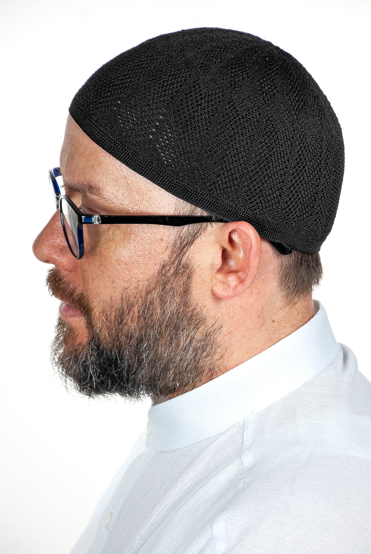 Muslim Knitting Skullcap for Men, Islamic Hat, Standart Size - ihvan