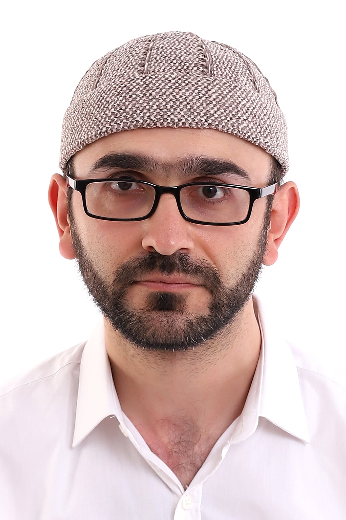 Muslim Winter Velvet Roll - up Edge Skullcap for Men, Islamic Gifts, Standart Size - ihvan