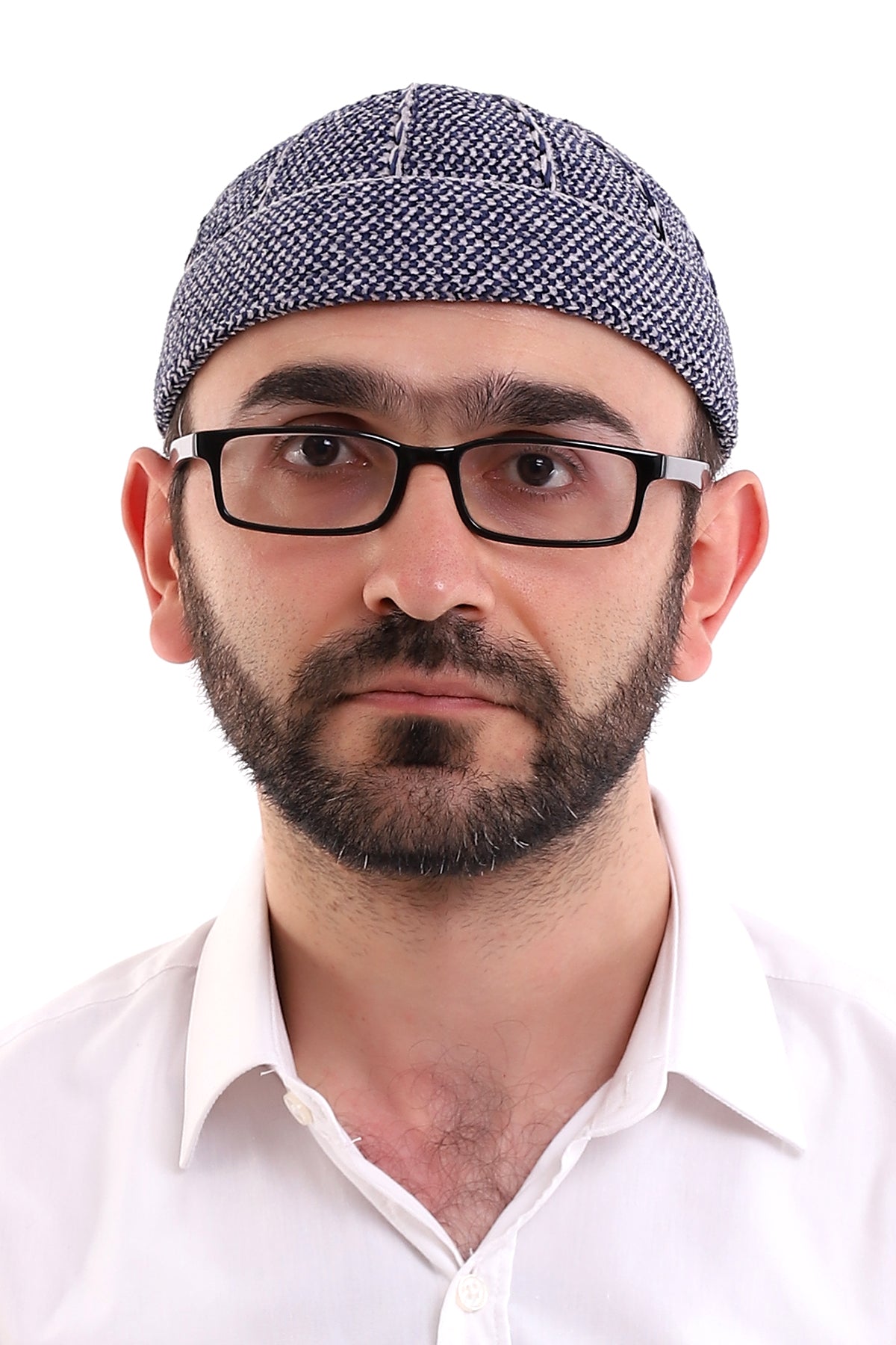Muslim Winter Velvet Roll - up Edge Skullcap for Men, Islamic Gifts, Standart Size - ihvan
