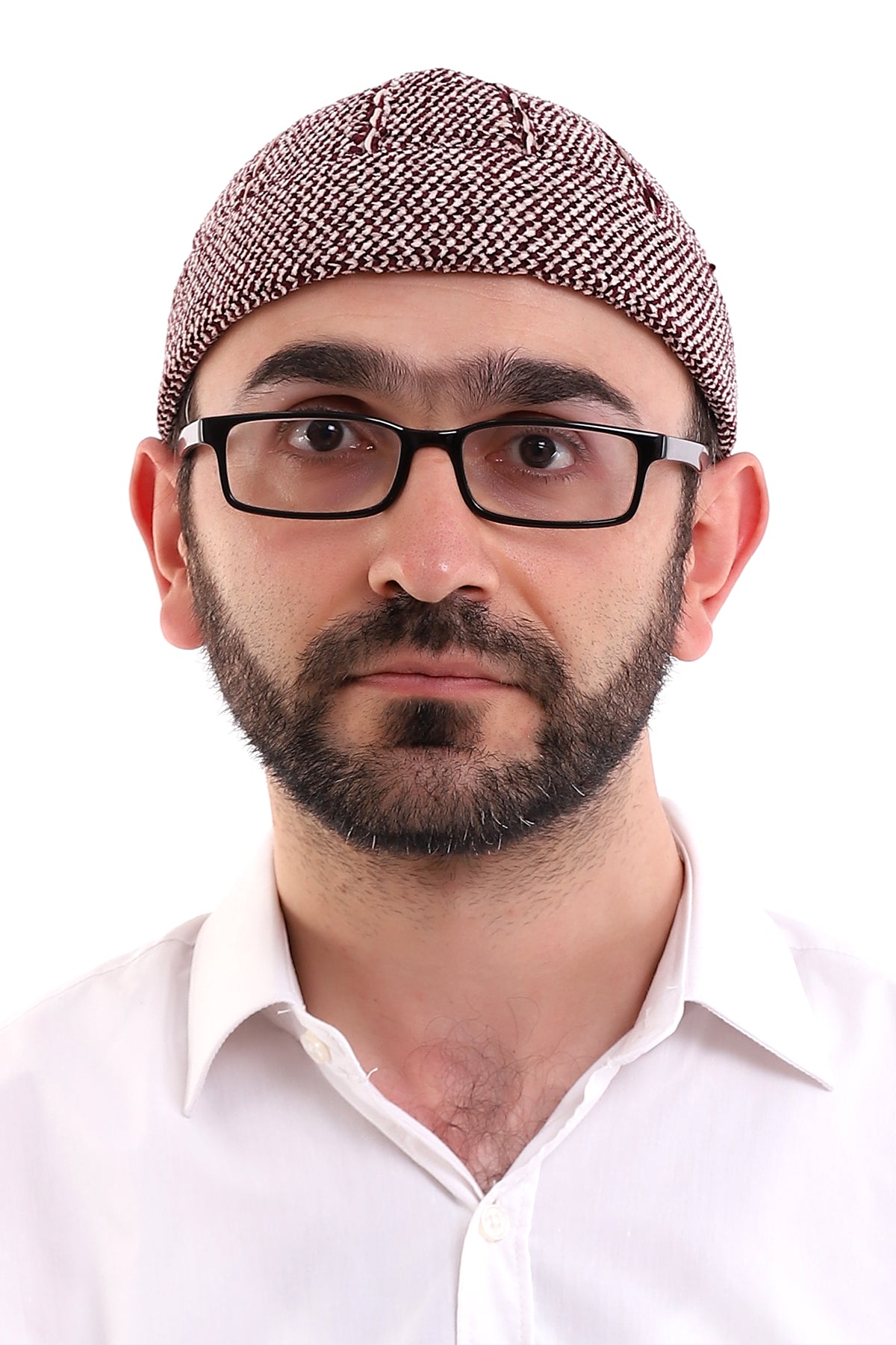 Muslim Winter Velvet Roll - up Edge Skullcap for Men, Islamic Gifts, Standart Size - ihvan