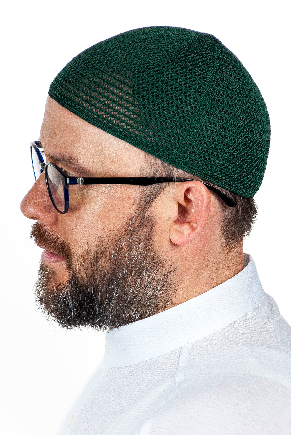 Muslim Premium Knitting Skullcap for Men, Islamic Hat, Standart Size - ihvan