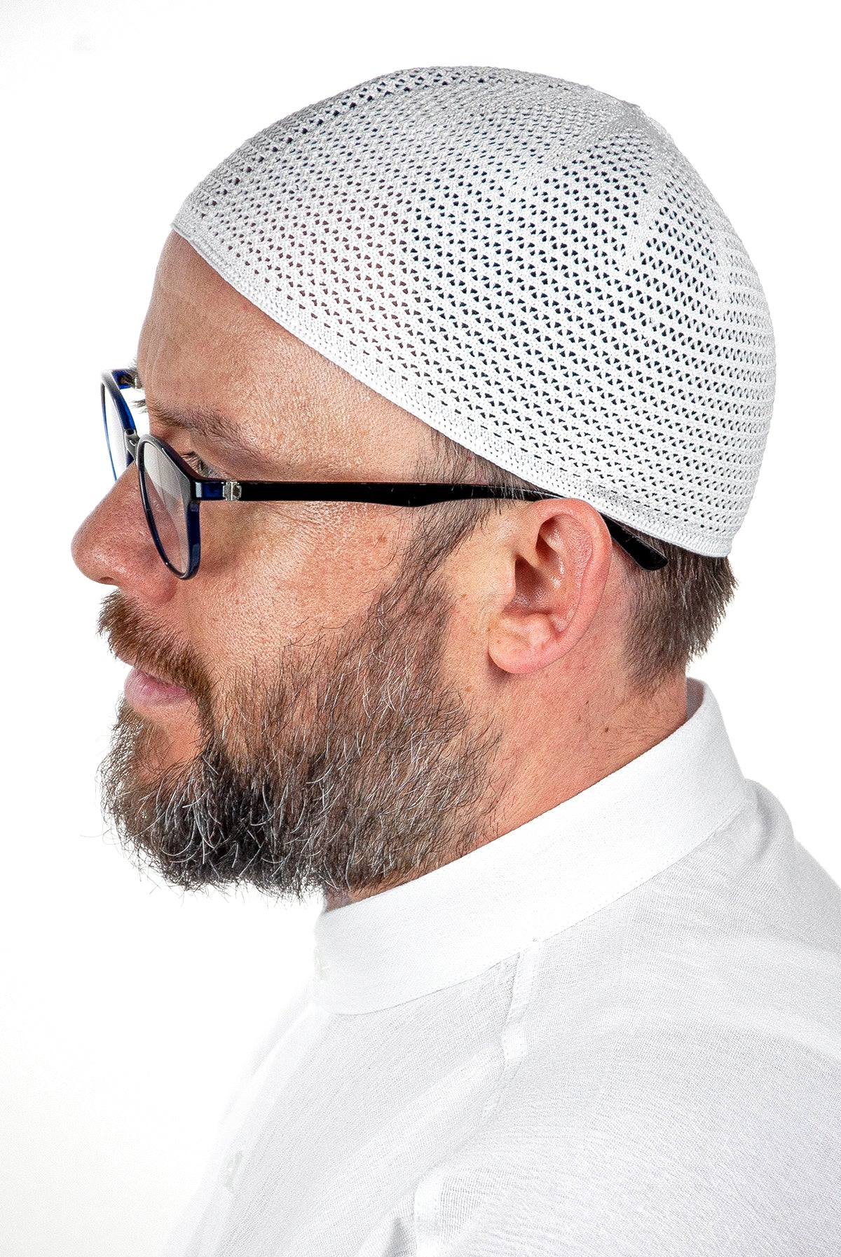 Muslim Premium Knitting Skullcap for Men, Islamic Hat, Standart Size - ihvan