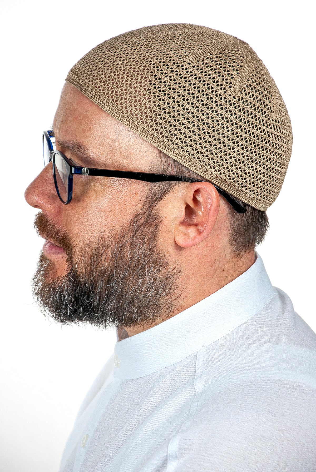 Muslim Premium Knitting Skullcap for Men, Islamic Hat, Standart Size - ihvan