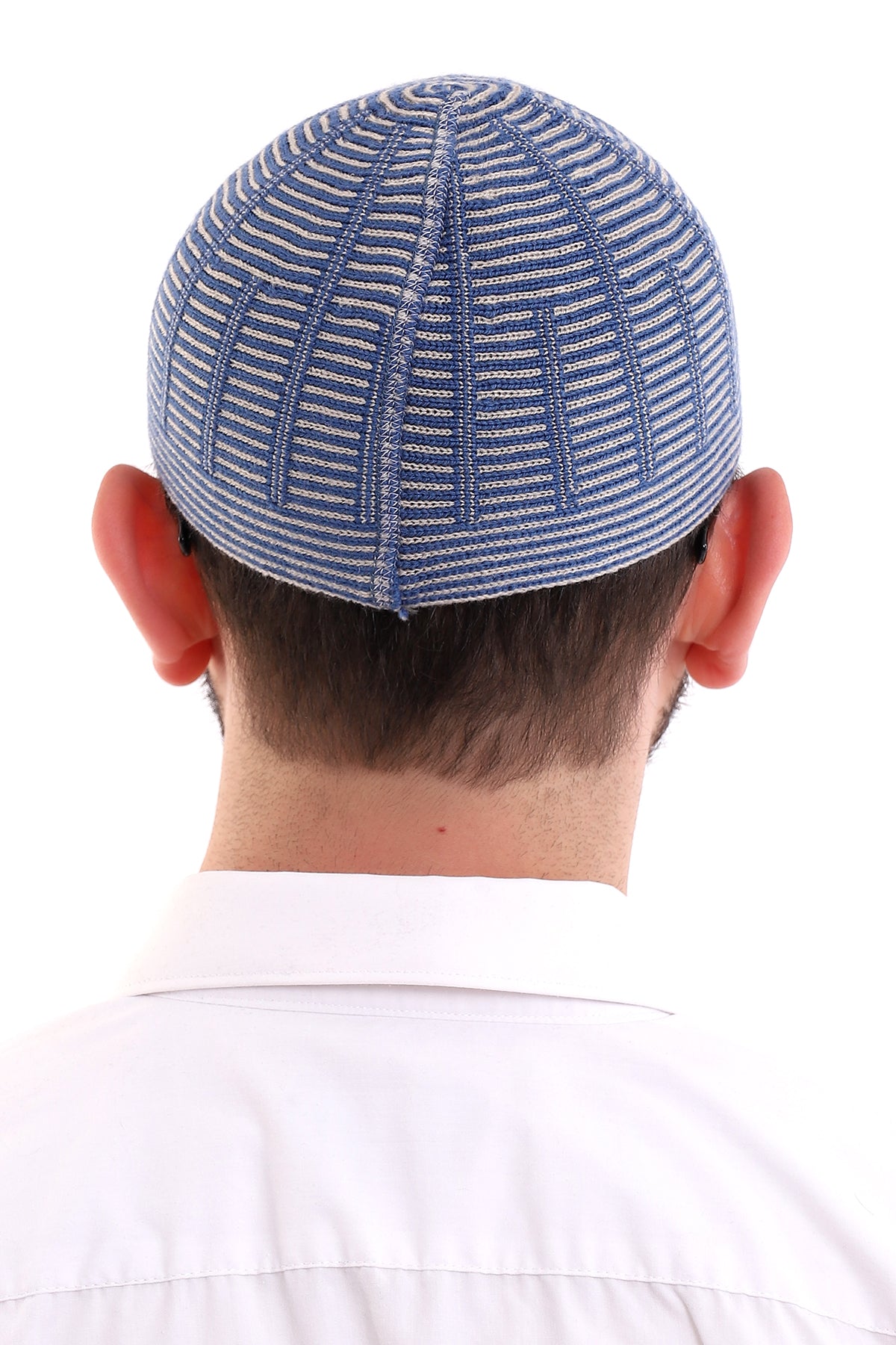 Muslim Winter Wool Knitting Skullcap for Men, Islamic Caps - ihvan