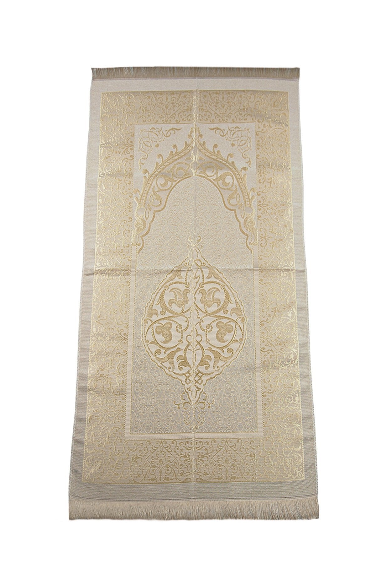 Modern Silky Prayer Rug Gift Set (Sajadah | Tasbih | Decorative Gift Box) - Ihvan