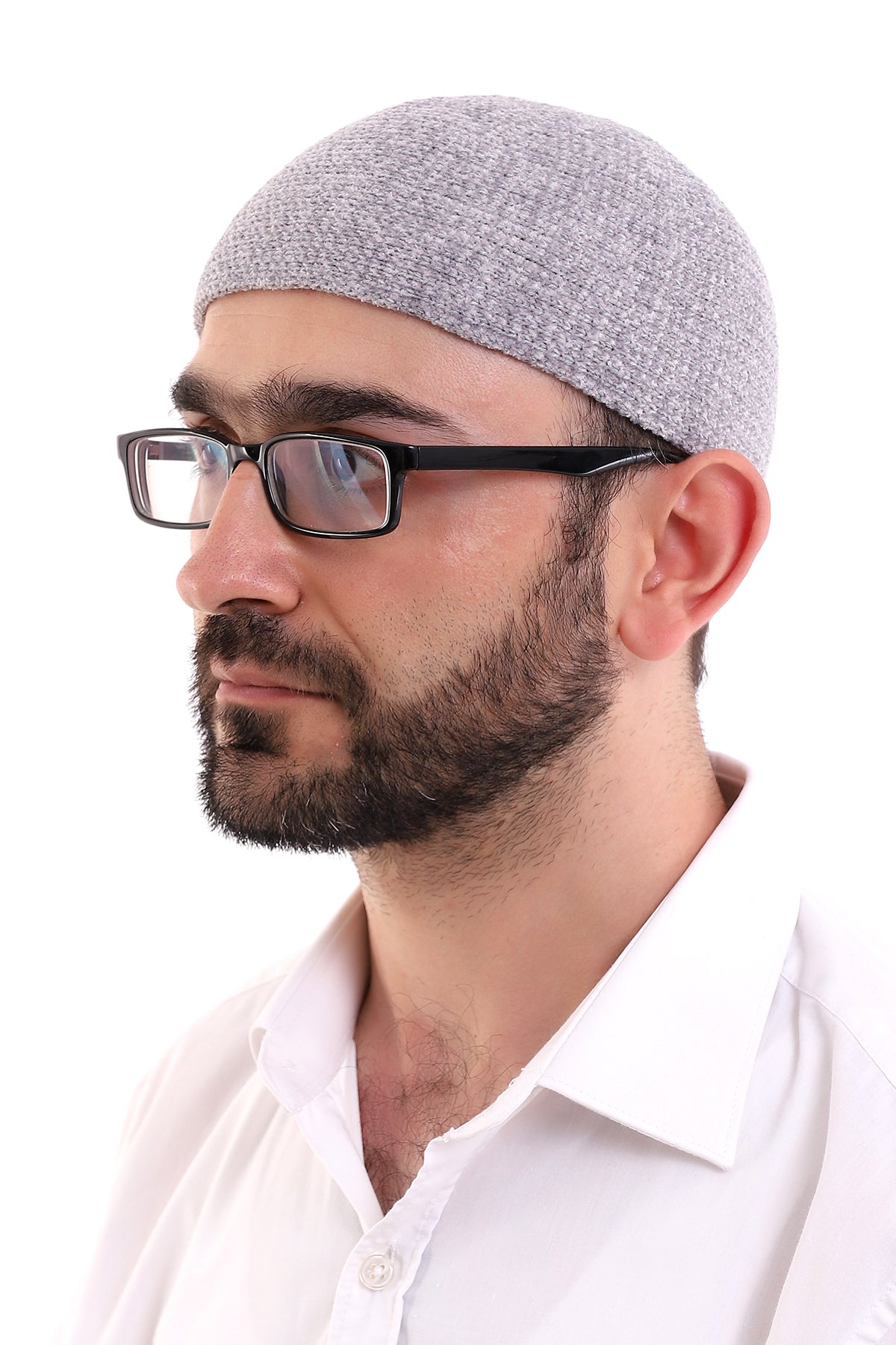 Muslim Winter Velvet Skullcap for Men, Islamic Caps, Islamic Gifts, Standart Size - ihvan