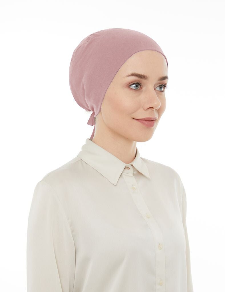 Non-Slip Muslim Hijab Cap | Islamic Underscarf Bonnet | Tie-back Head Wrap for Muslim Women - Ihvan