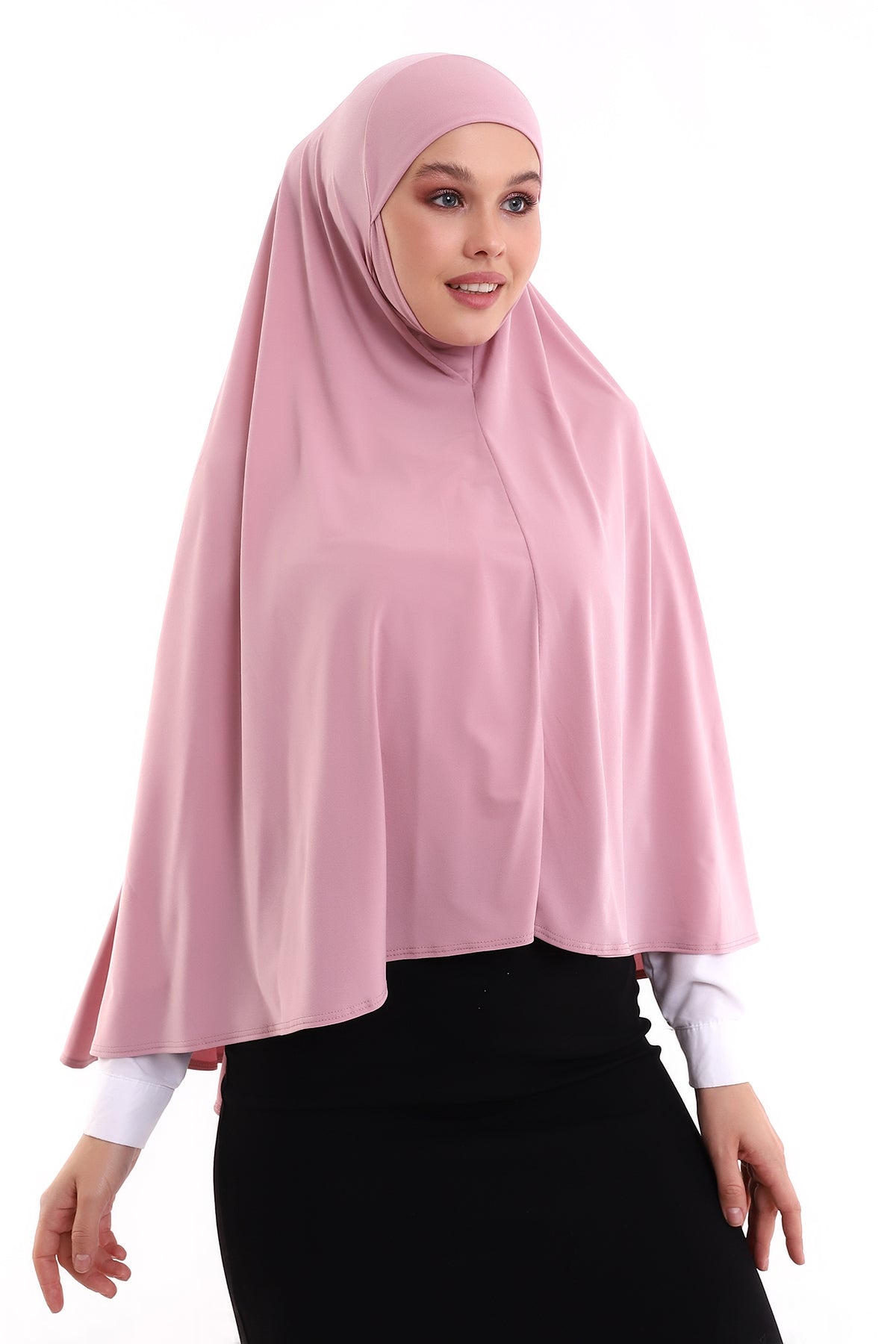One-Piece Overhead Khimar Hijab | Soft Modal Islamic Scarf for Women - Ihvan