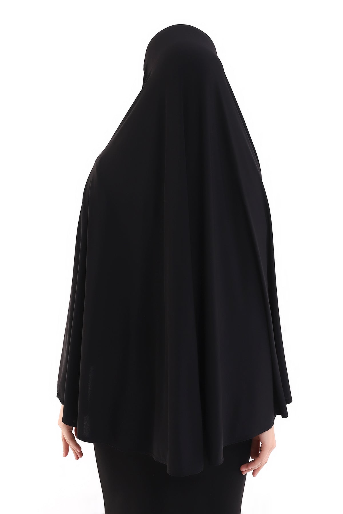 One-Piece Overhead Khimar Hijab | Soft Modal Islamic Scarf for Women - Ihvan
