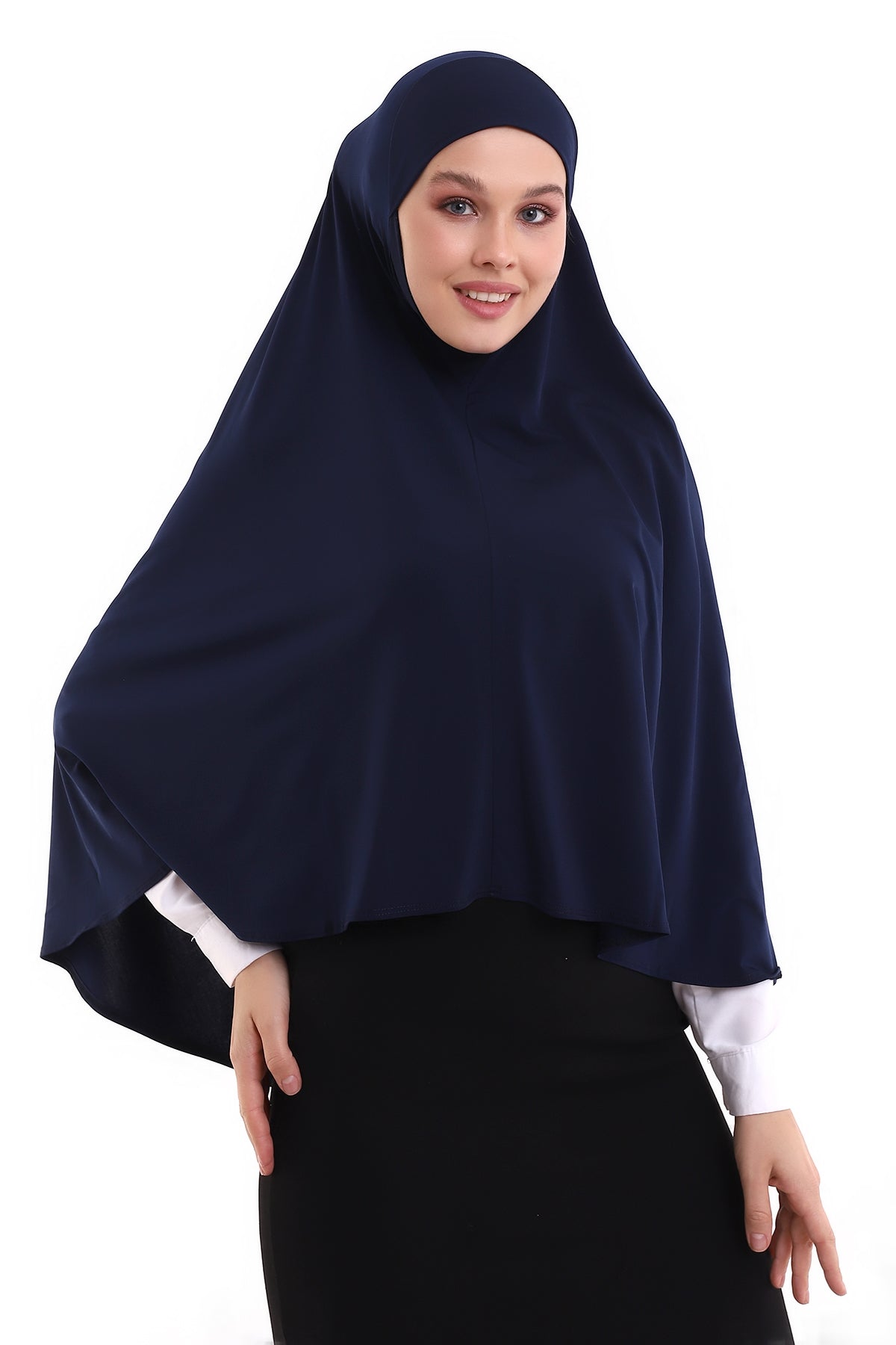 One-Piece Overhead Khimar Hijab | Soft Modal Islamic Scarf for Women - Ihvan