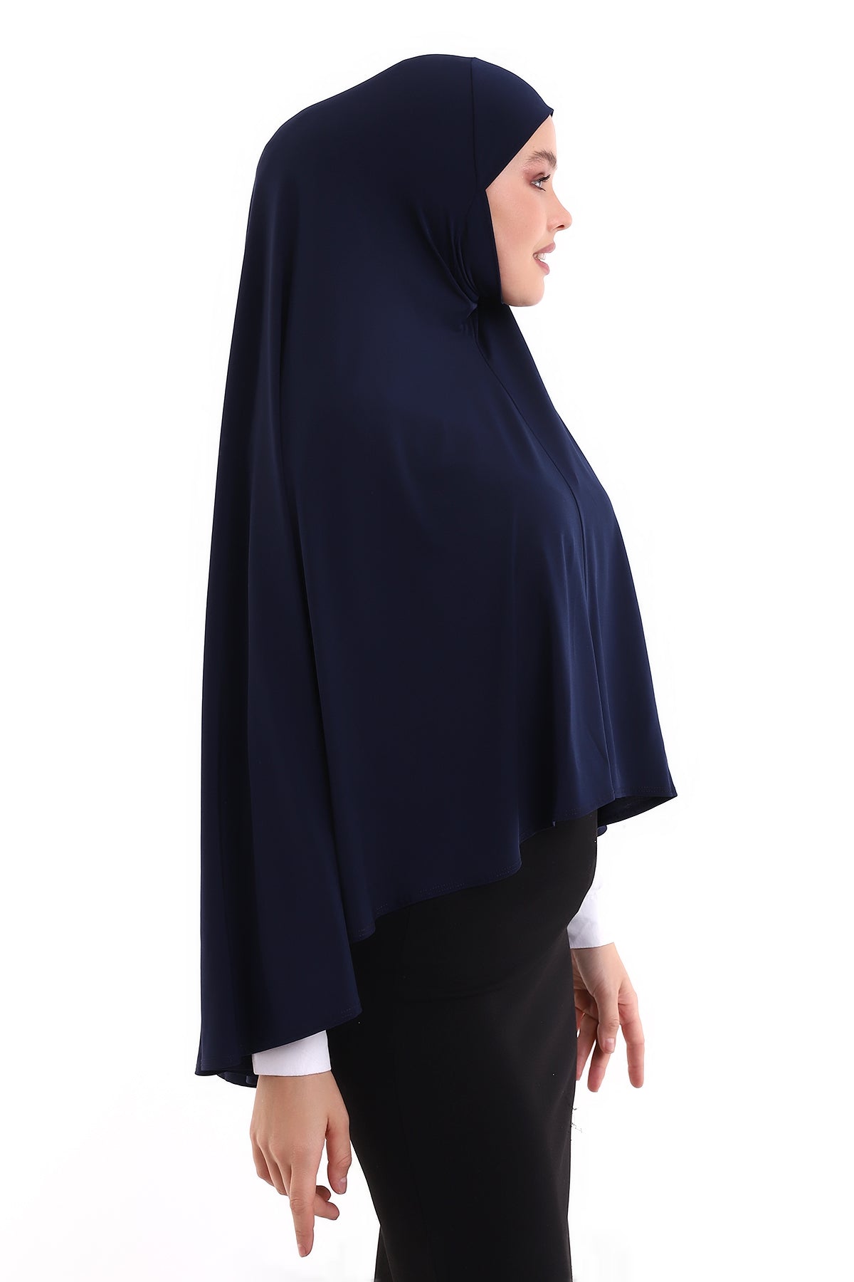 One-Piece Overhead Khimar Hijab | Soft Modal Islamic Scarf for Women - Ihvan